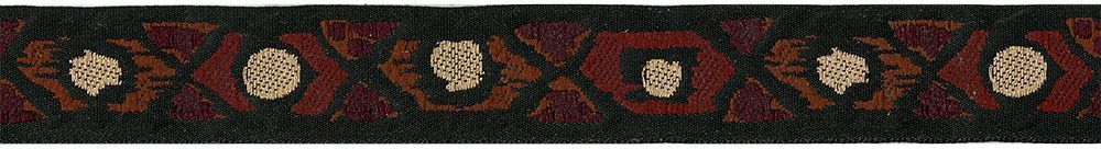 Men's Tie Garnet Dog Collar