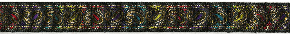 Rainbow Paisley Dog Collar