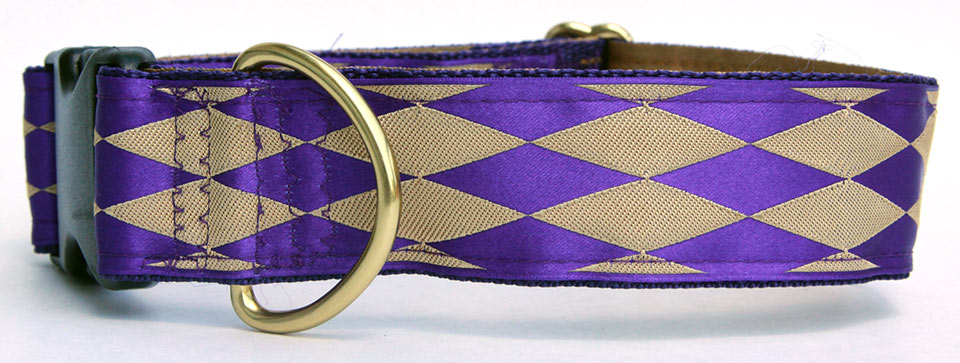 Harlequin 1.5 Inch Dog Collar