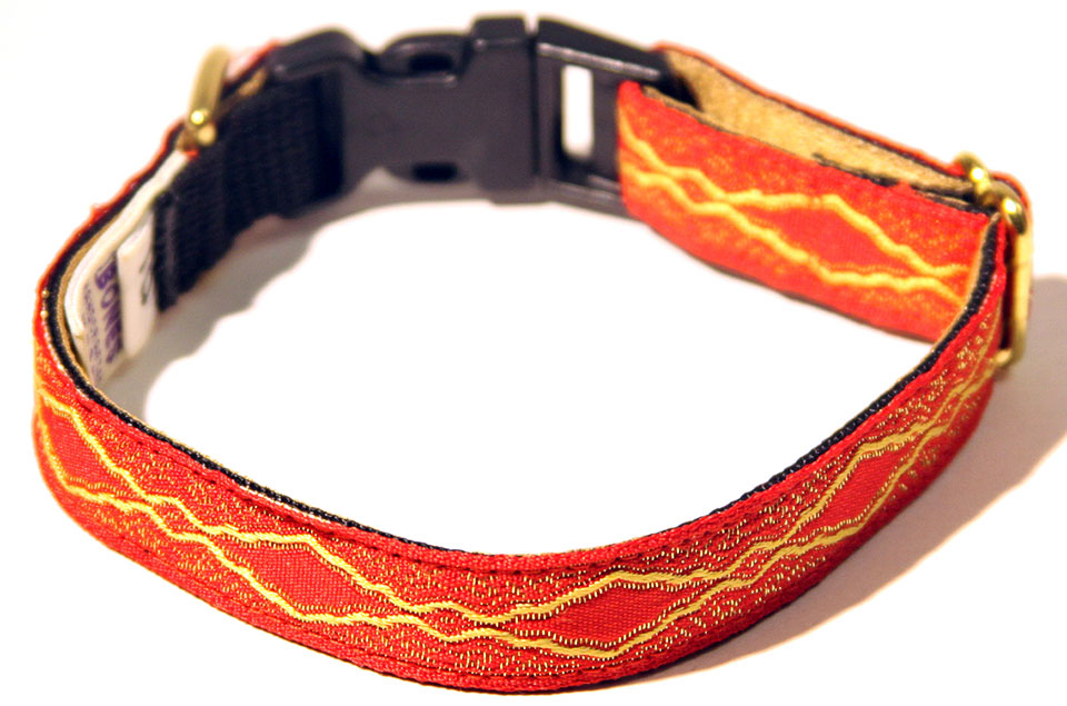 Versailles Scarlet Dog Collar
