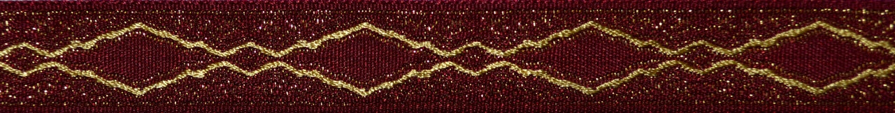 Versailles Garnet Dog Collar