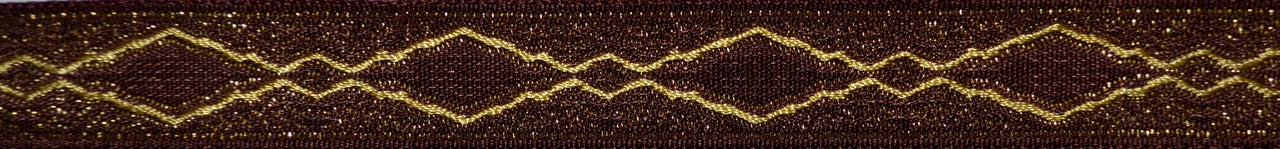 Versailles Brown Dog Collar