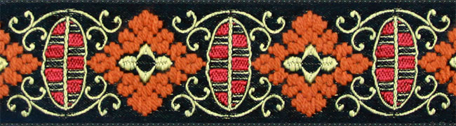 Chenille Crest Couture 2 inch Masterpiece Dog Collar