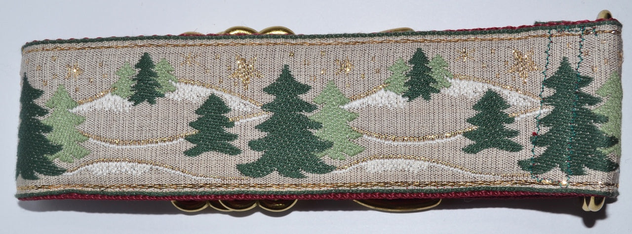 Pine Trees 2" Masterpiece Dog Collar