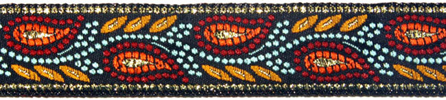 Iroquois Garnet 3/4" Dog Collar