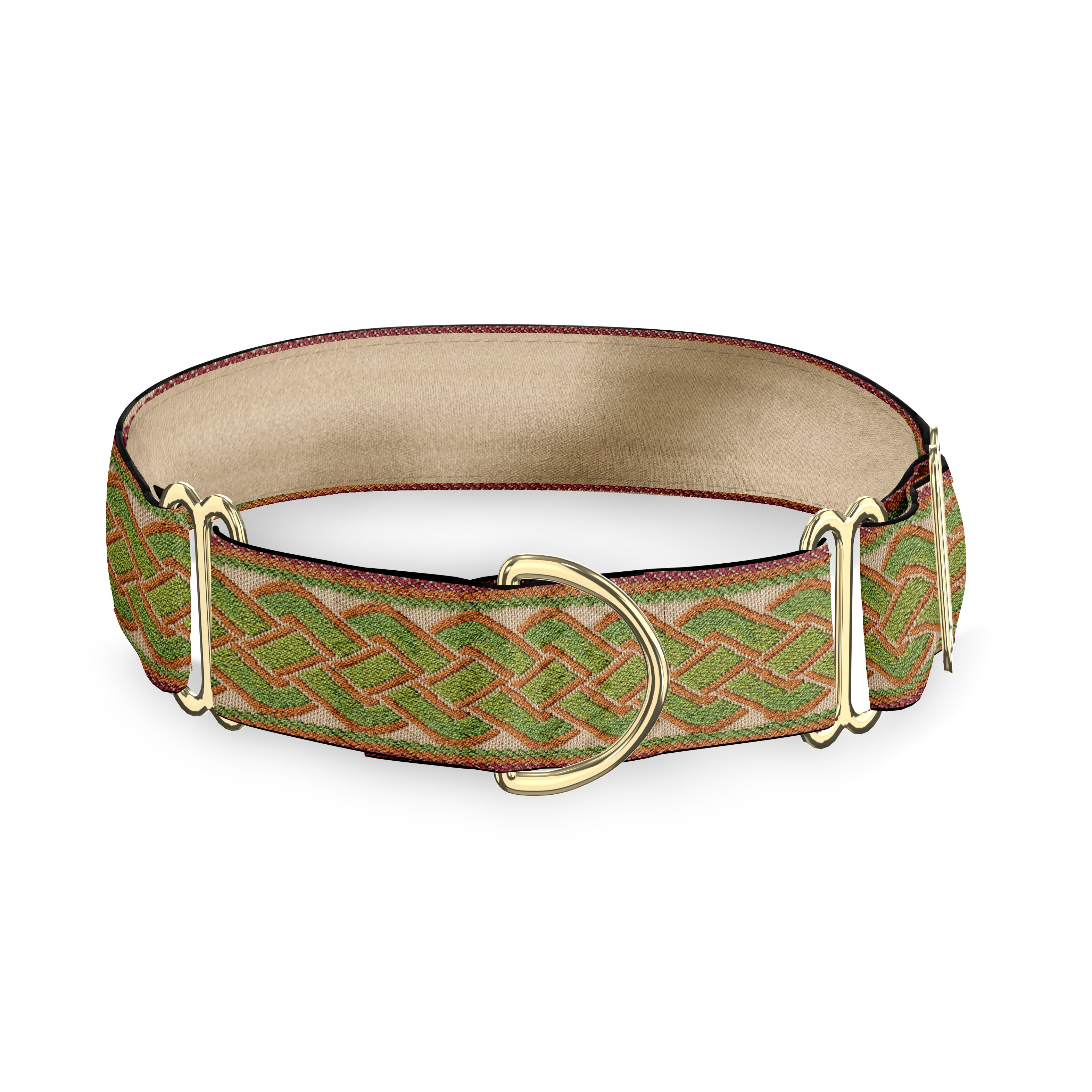 Athens Ecru 2 inch Masterpiece Dog Collar