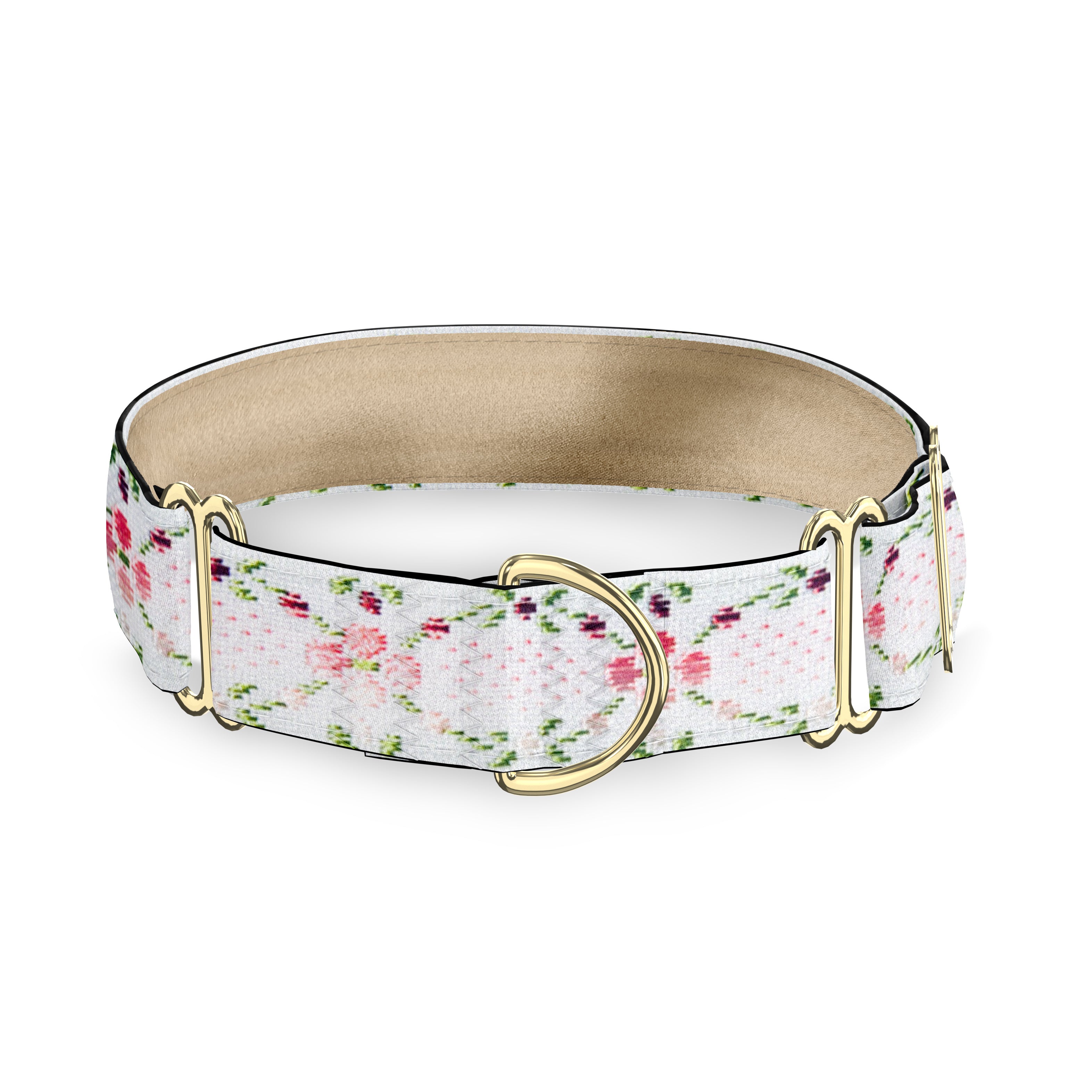 Baby White Dog Collar