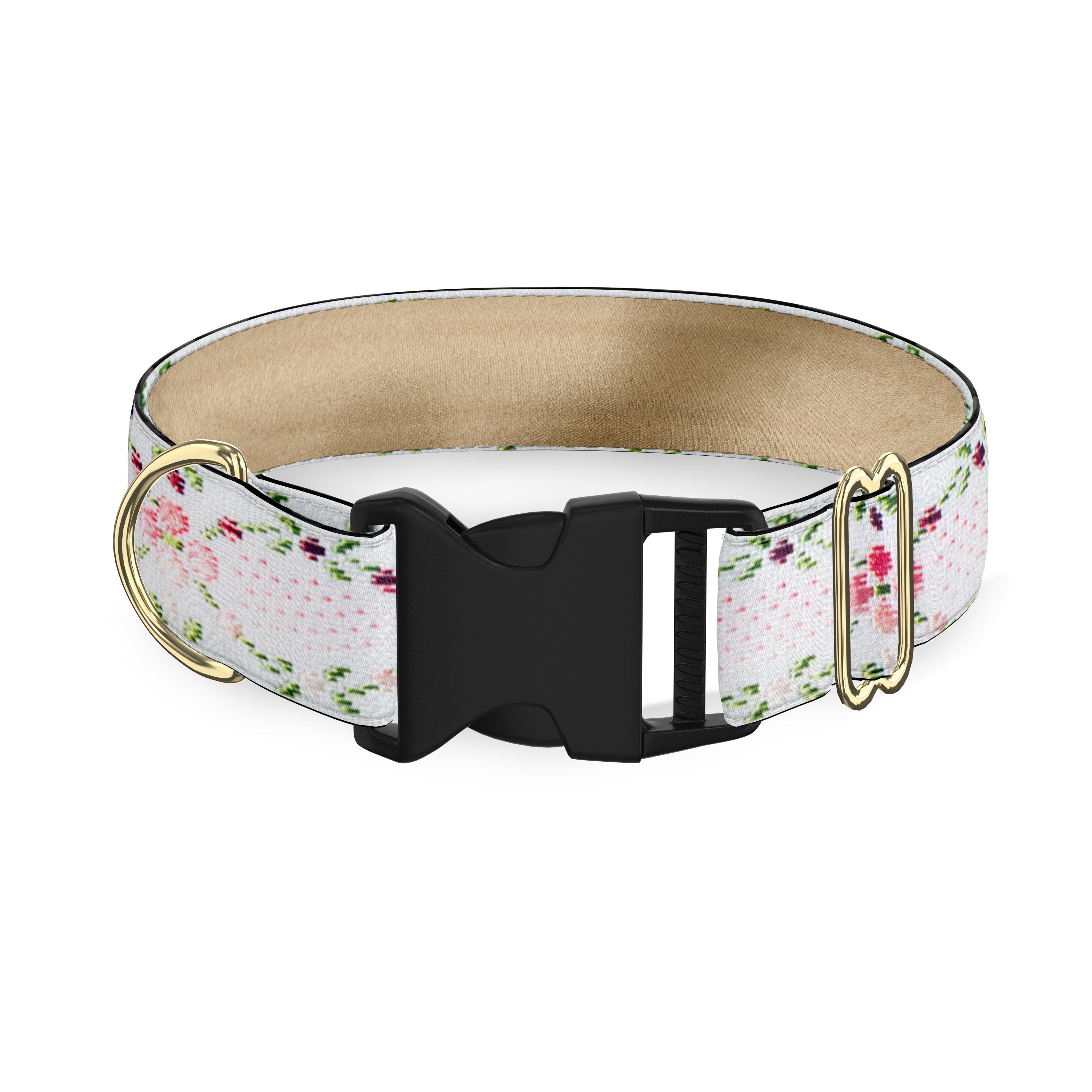 Baby White Dog Collar