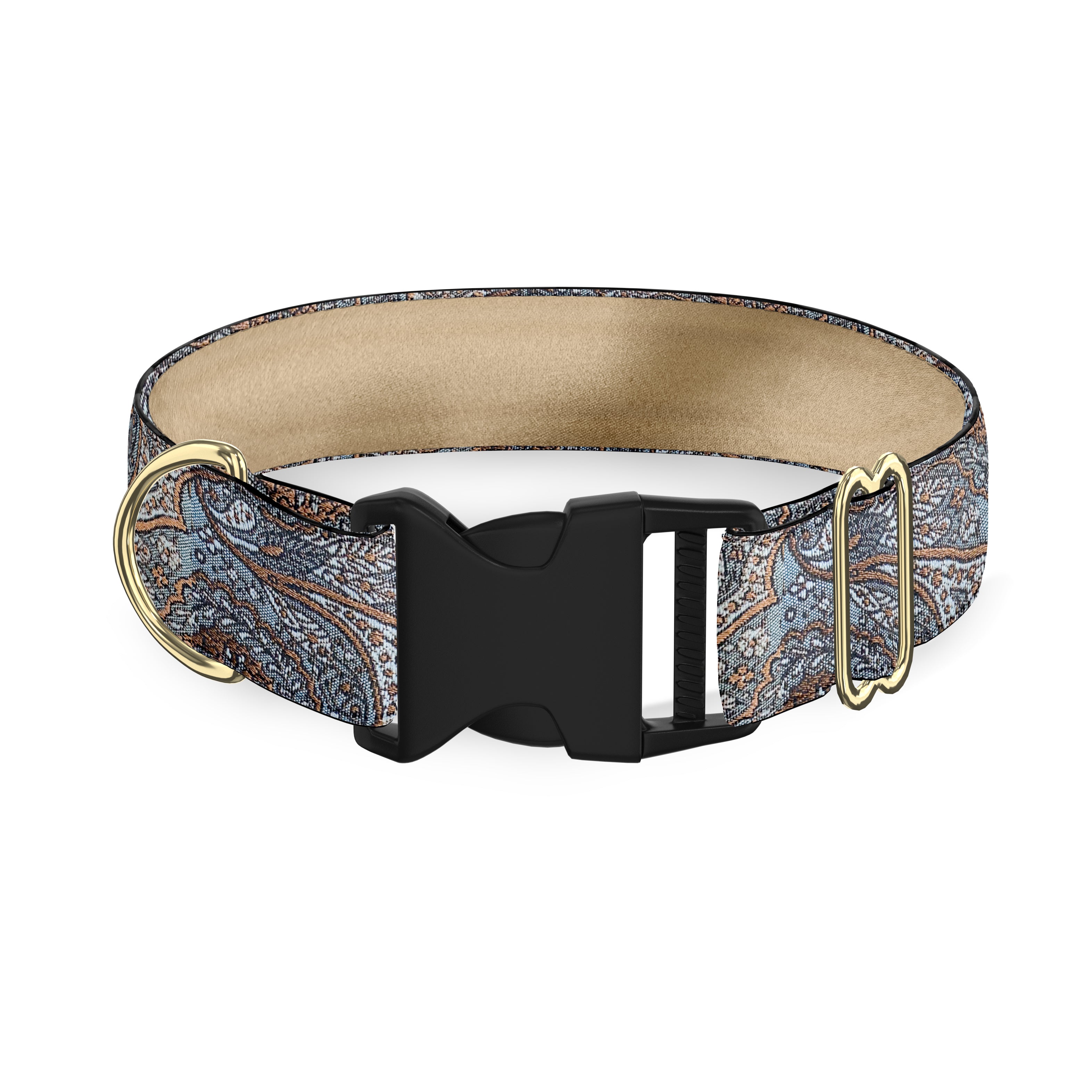 Bombay Slate Dog Collar