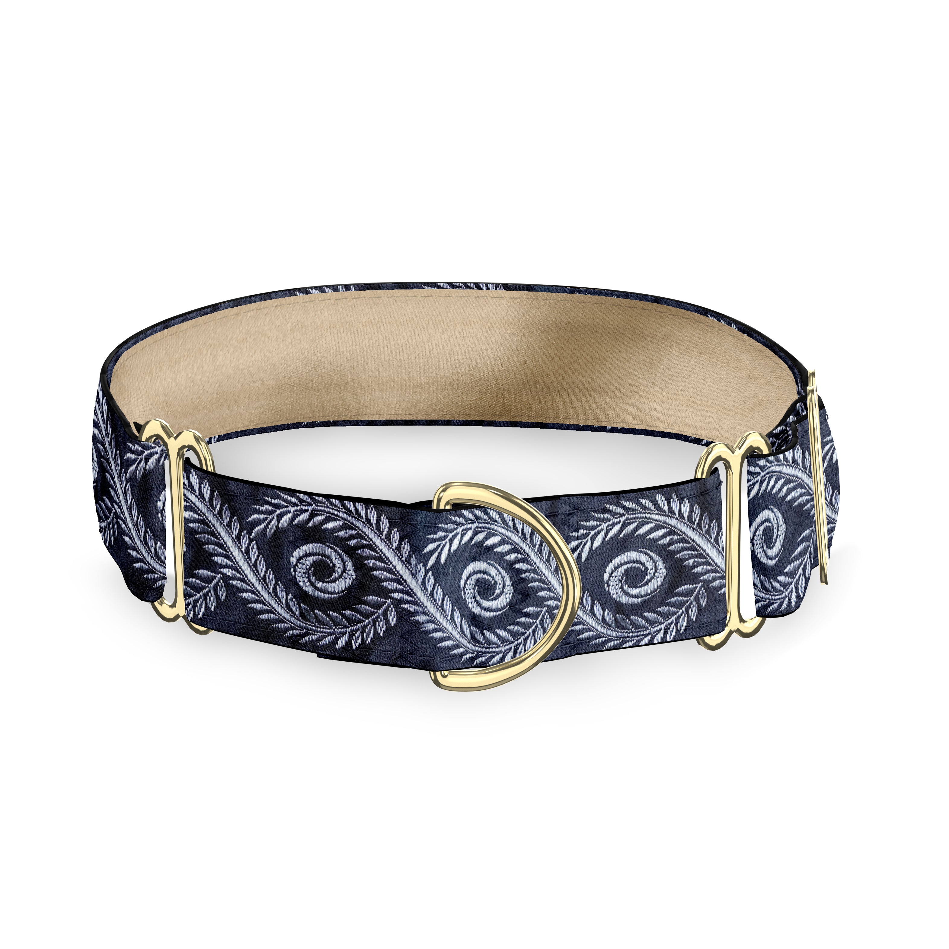 Caesar Iridescent 2 Inch Masterpiece Dog Collar