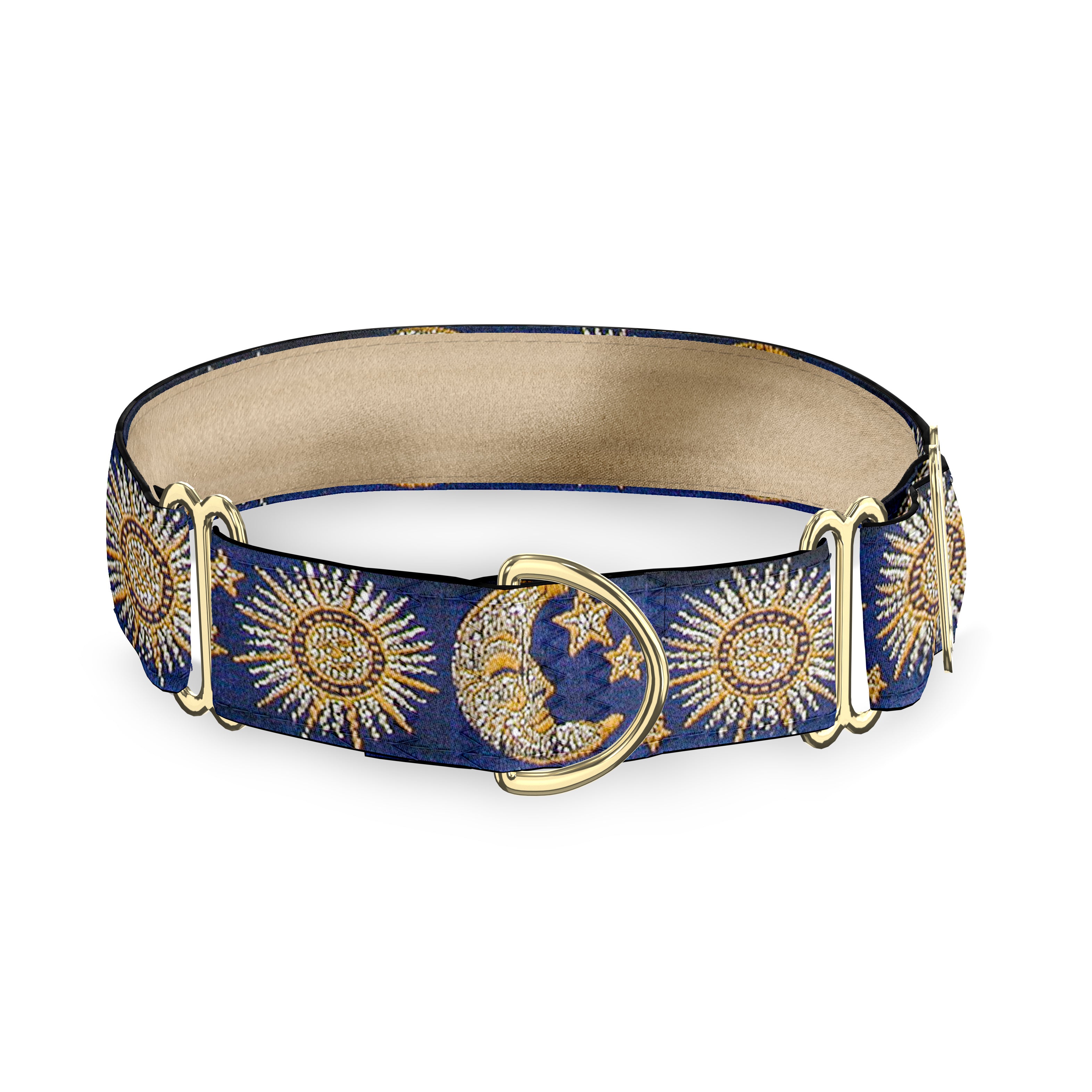 Celestial 1.5" Navy and Gold