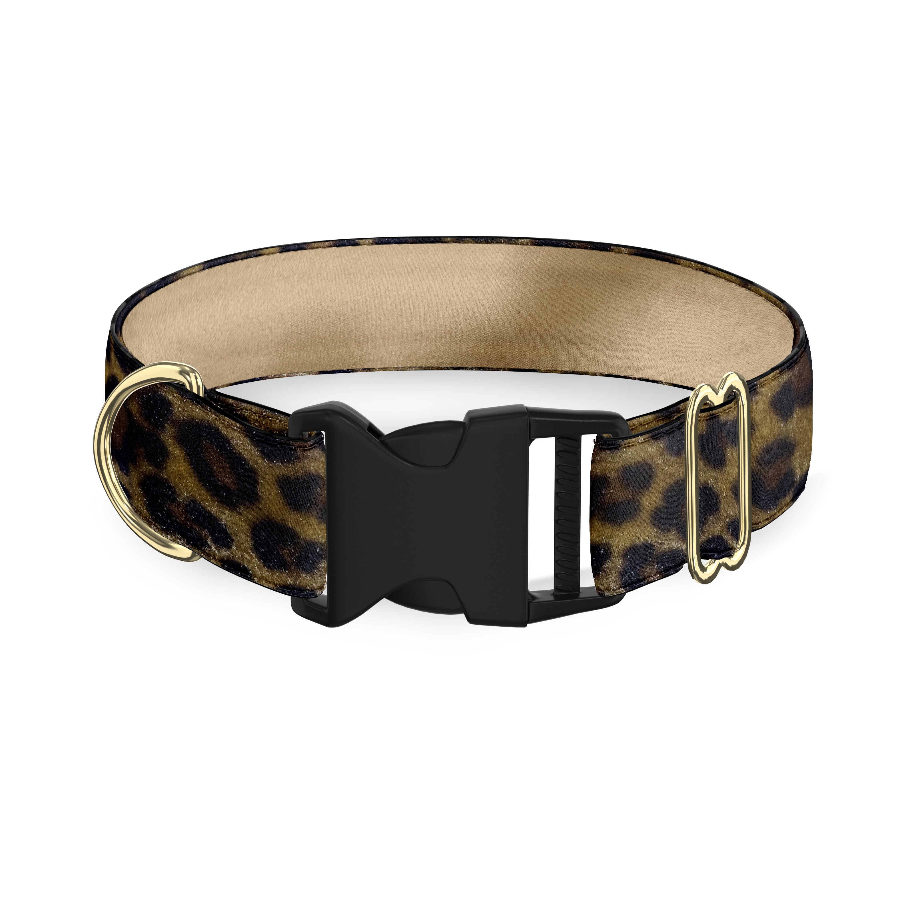 Cheetah Natural Dog Collar