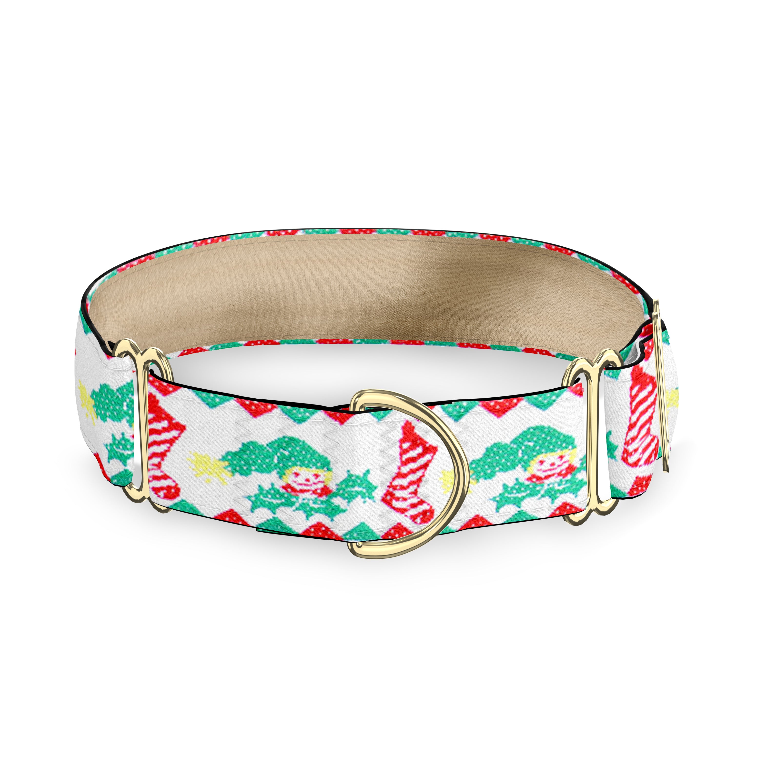 Christmas Anime 1.5" Dog Collar