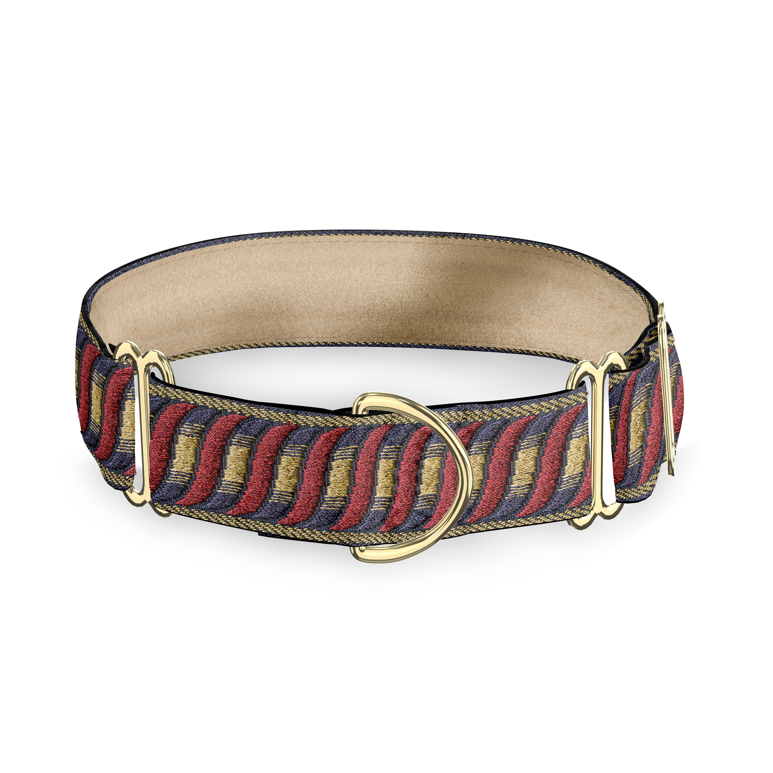 Cypress Navy 2 Inch Masterpiece Dog Collar