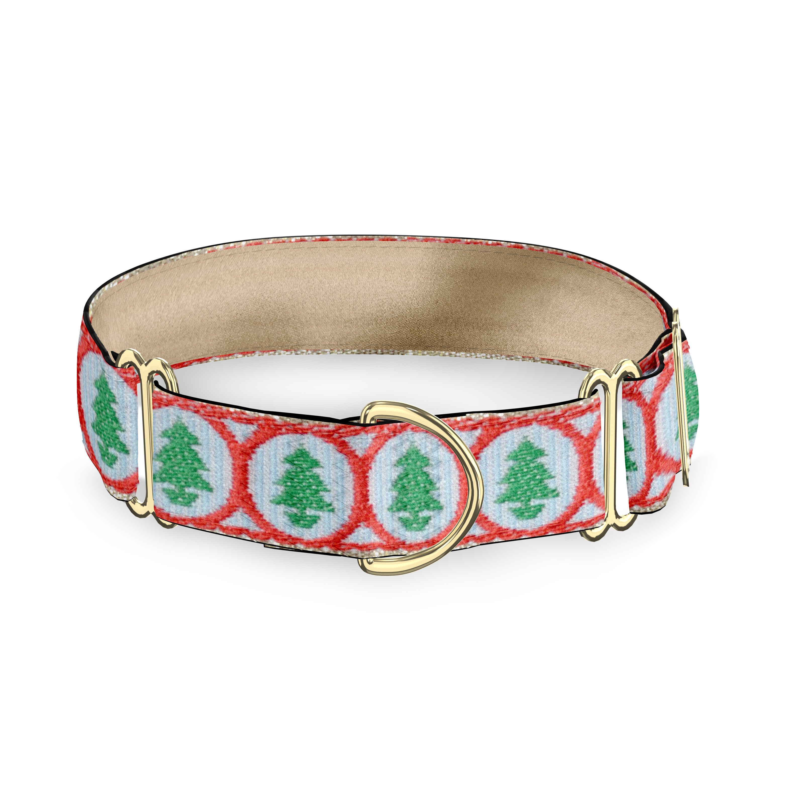 Deco Trees Dog Collar