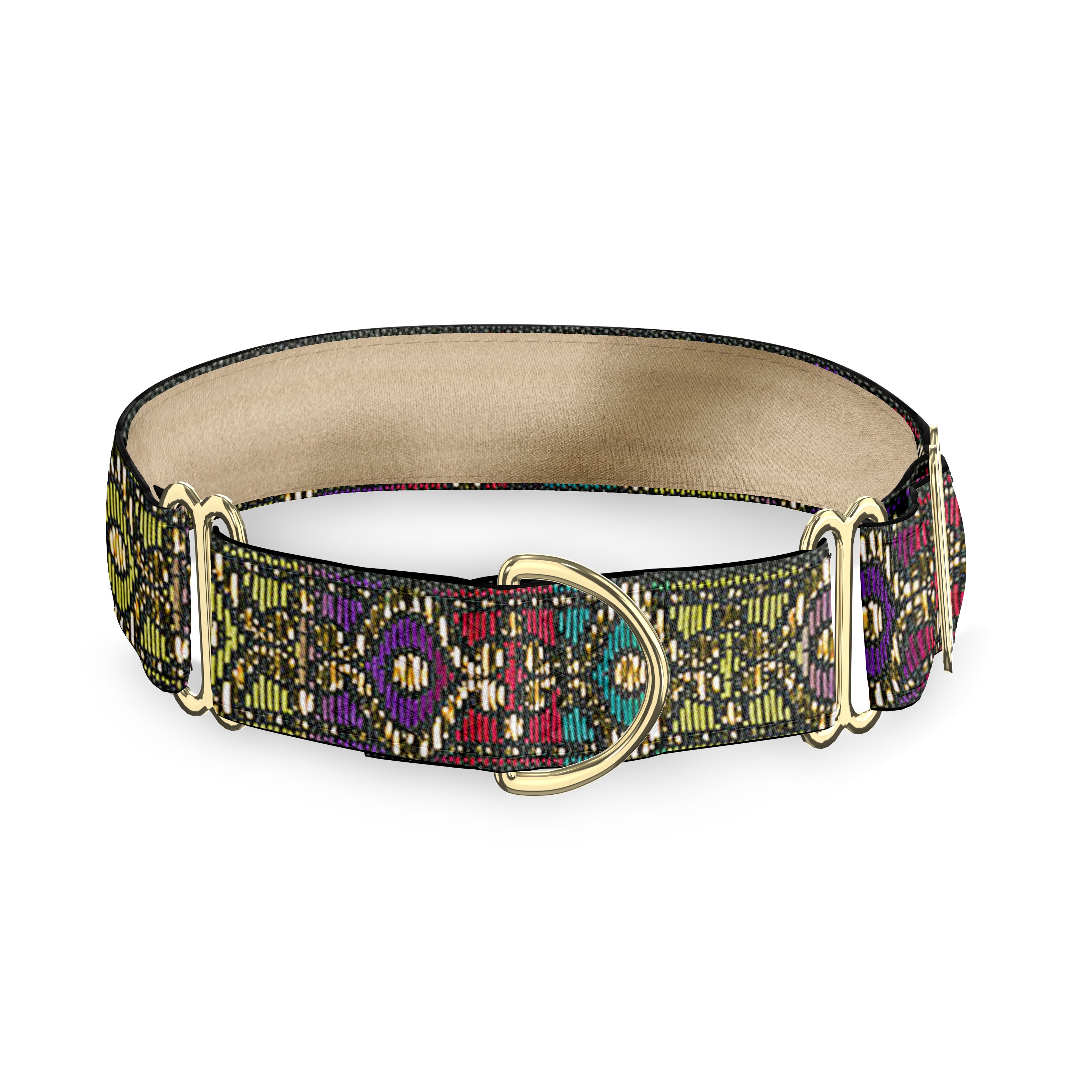 Golden I Dream of Jeannie Dog Collar