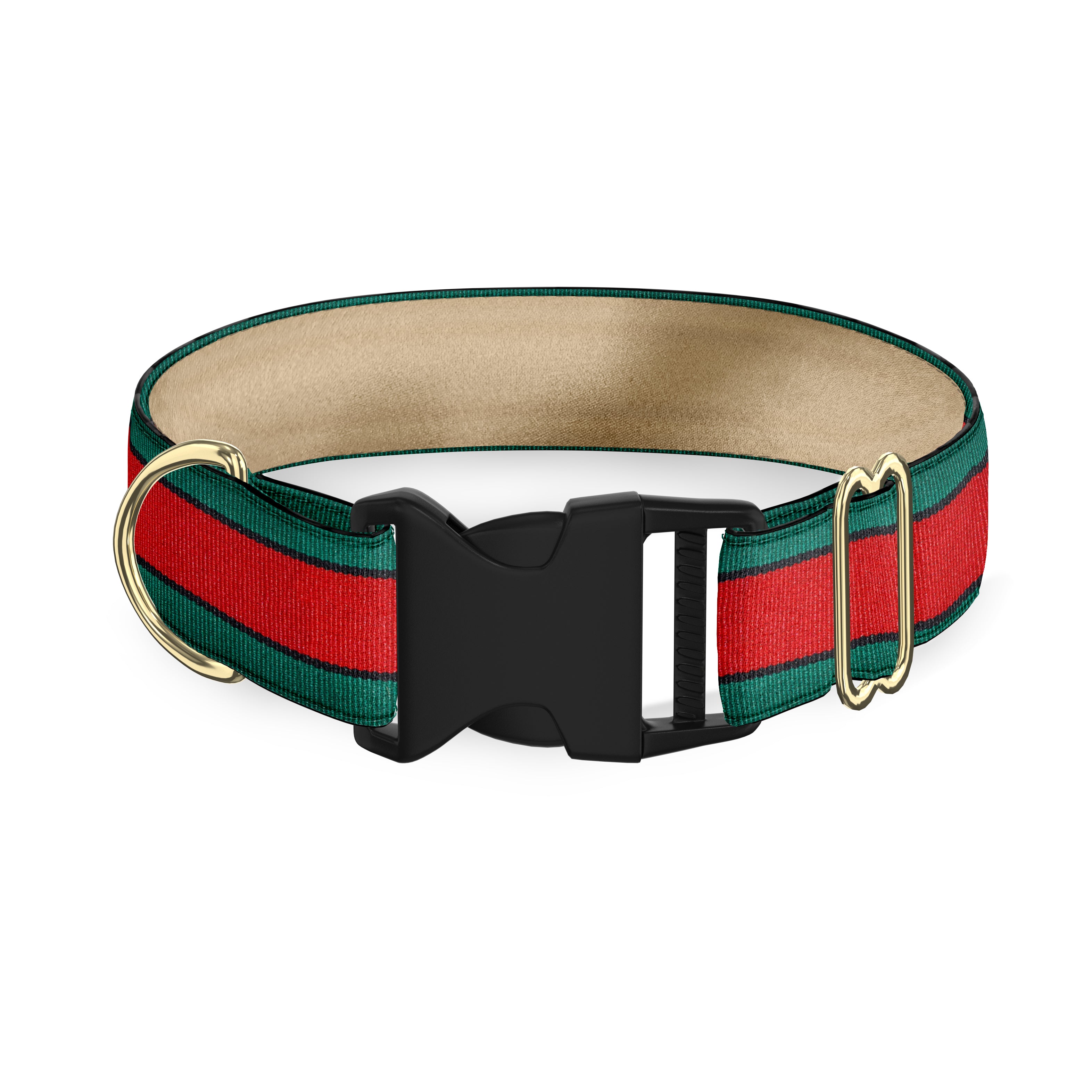 Gucci Stripe Dog Collar