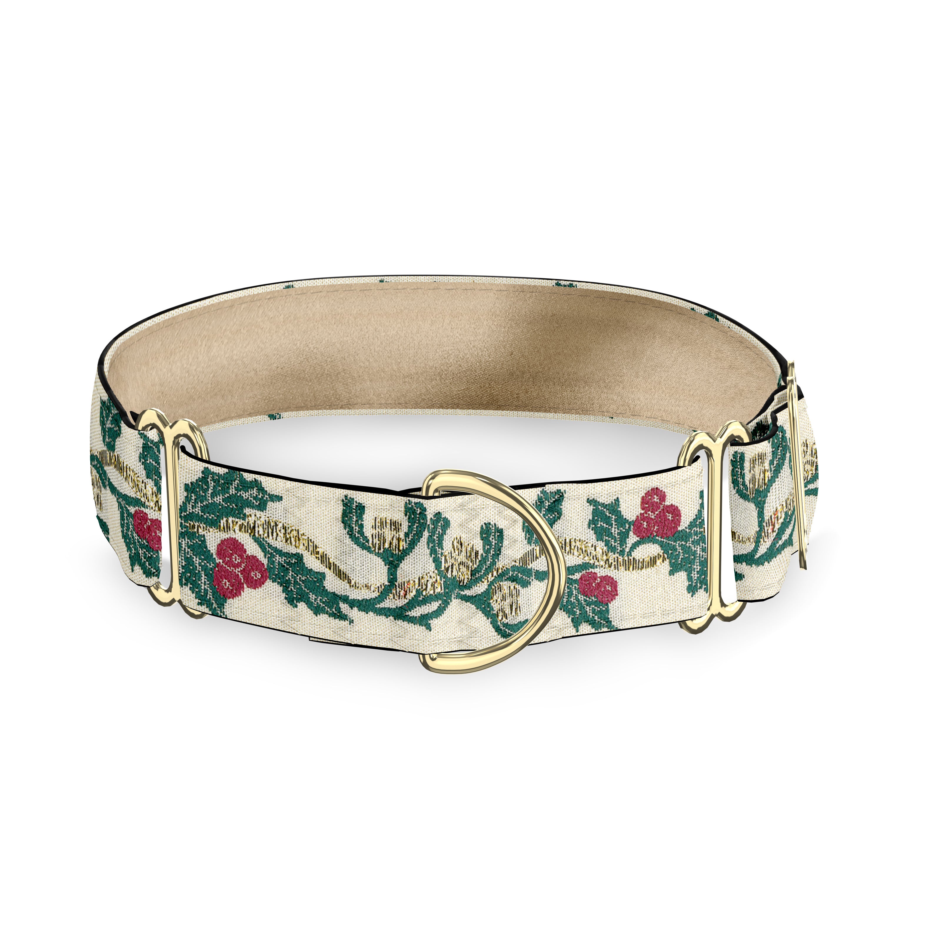 Holly Ecru Dog Collar