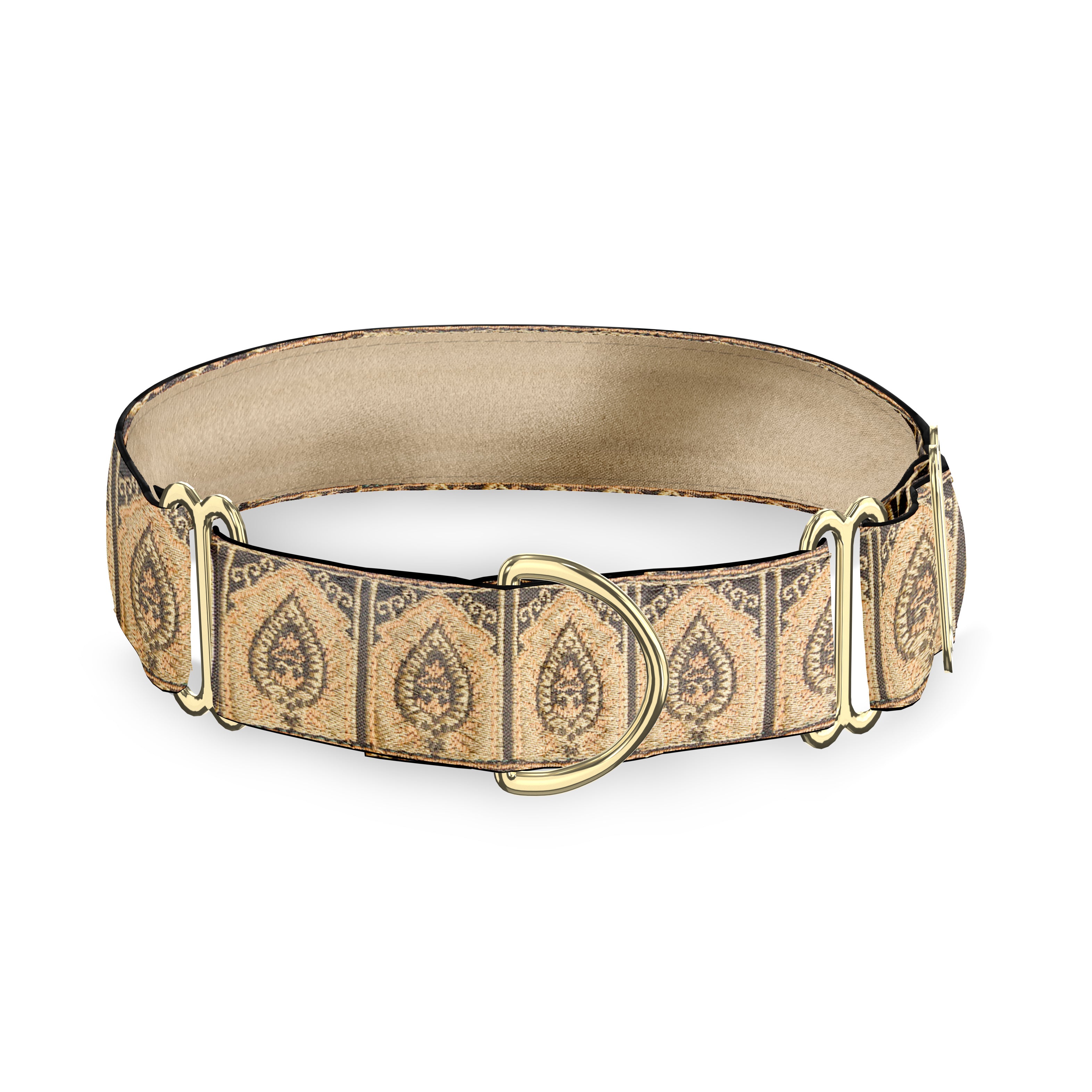 Istanbul Sage 1.5 inch Masterpiece Dog Collar