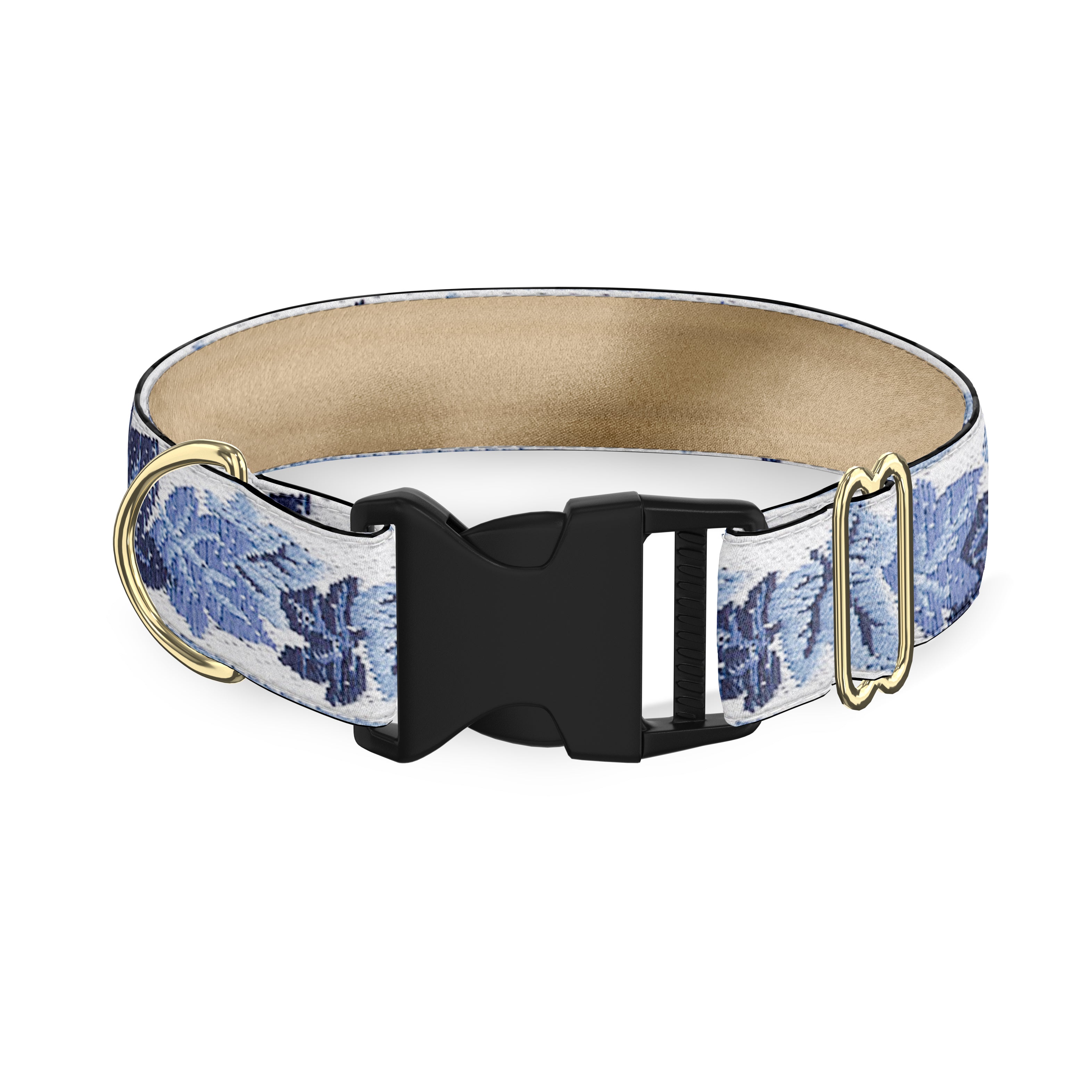 Ivy League Blue Dog Collar