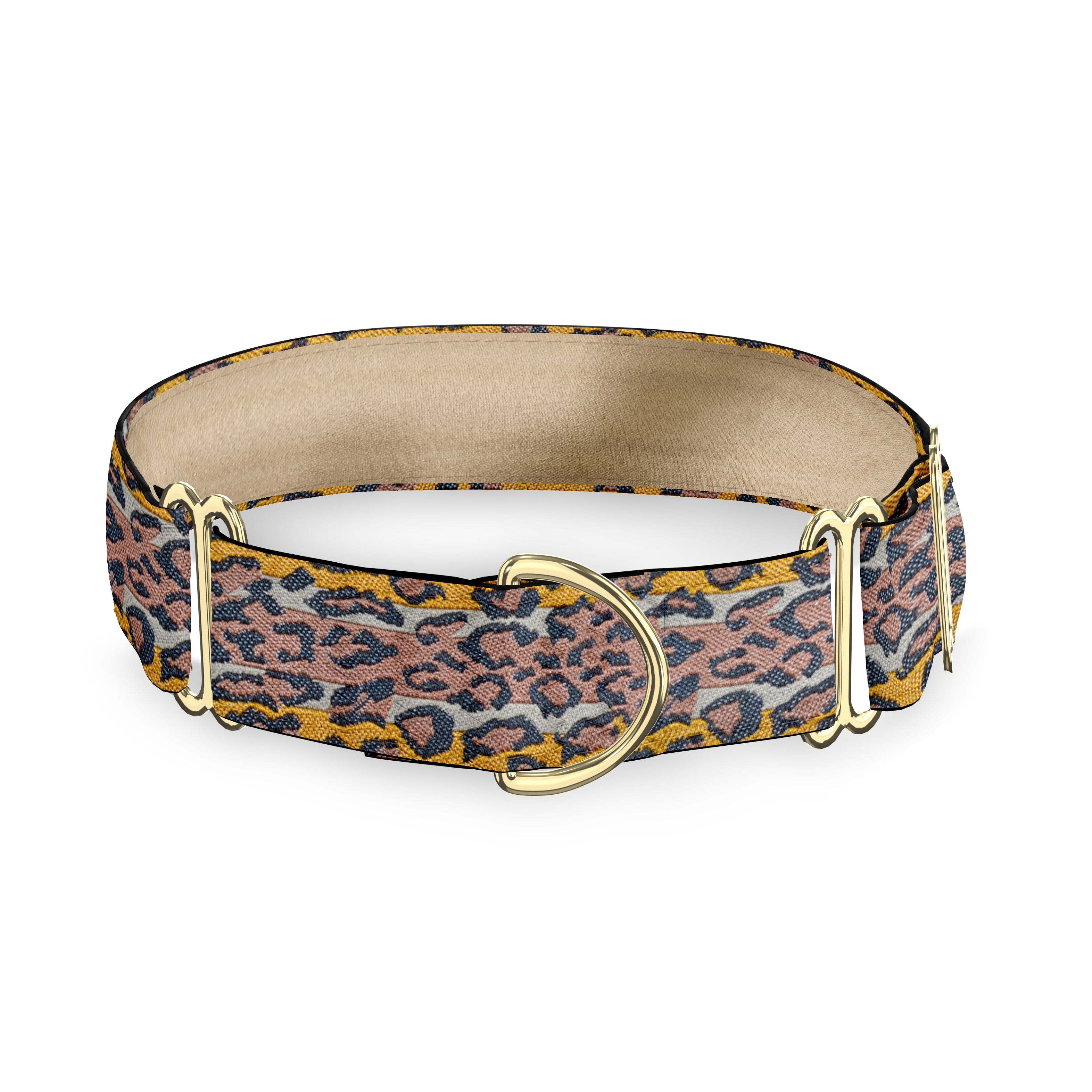 Leopard 1.5" Dog Collar