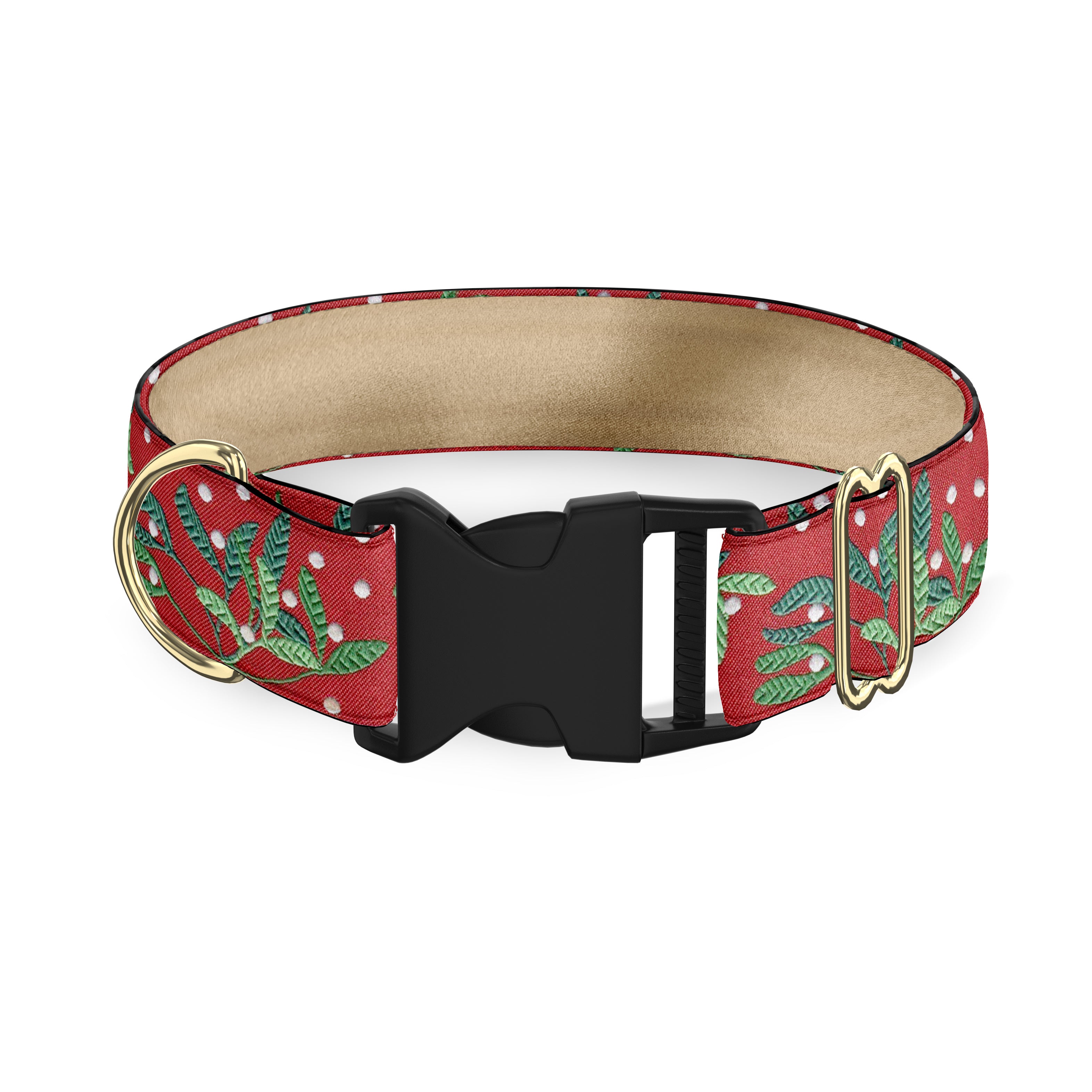 Mistlesnow 1.5 Inch Dog Collar