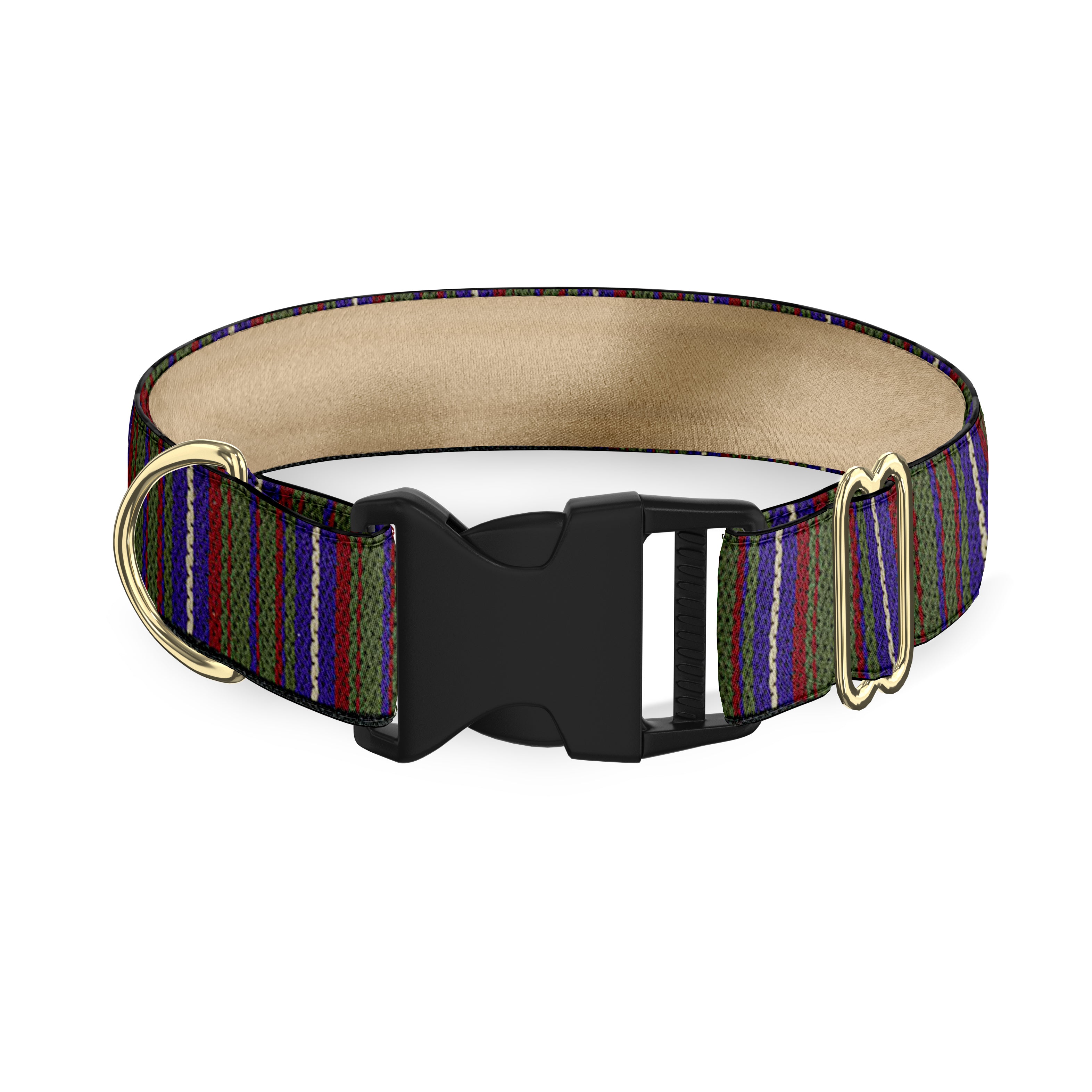 Nerd Striped 1" Dog Collar