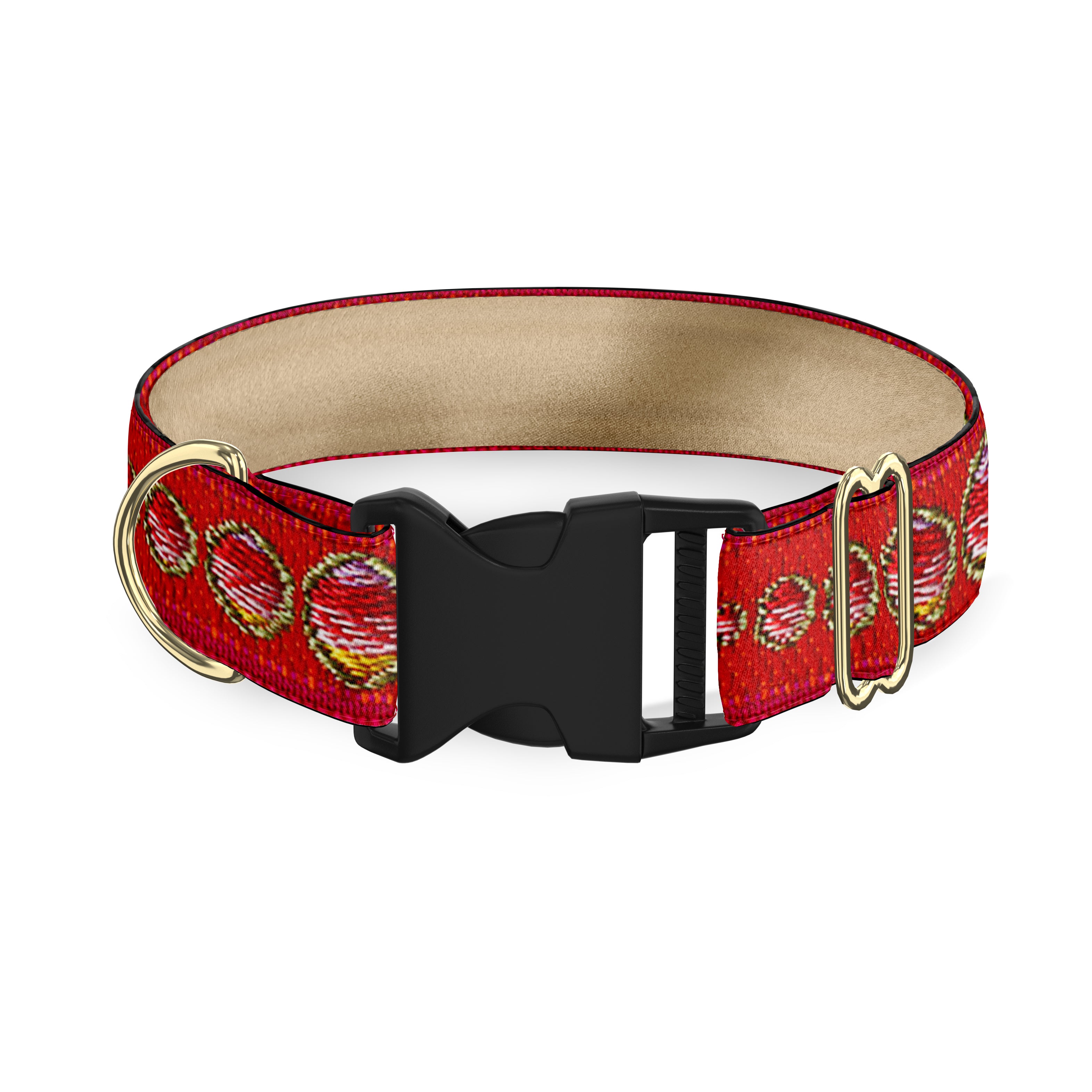 Odyssey Red Dog Collar
