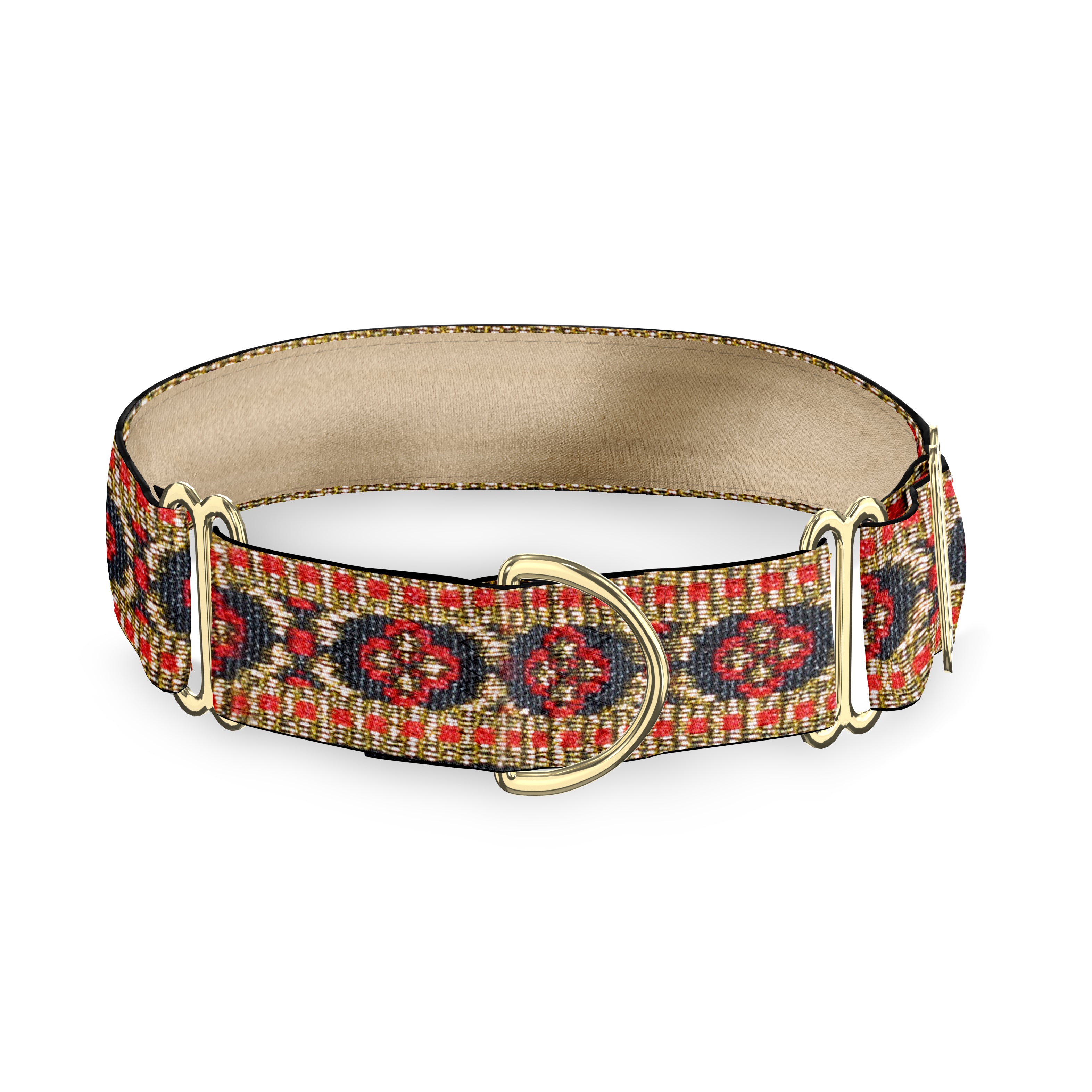 Regal Red Dog Collar