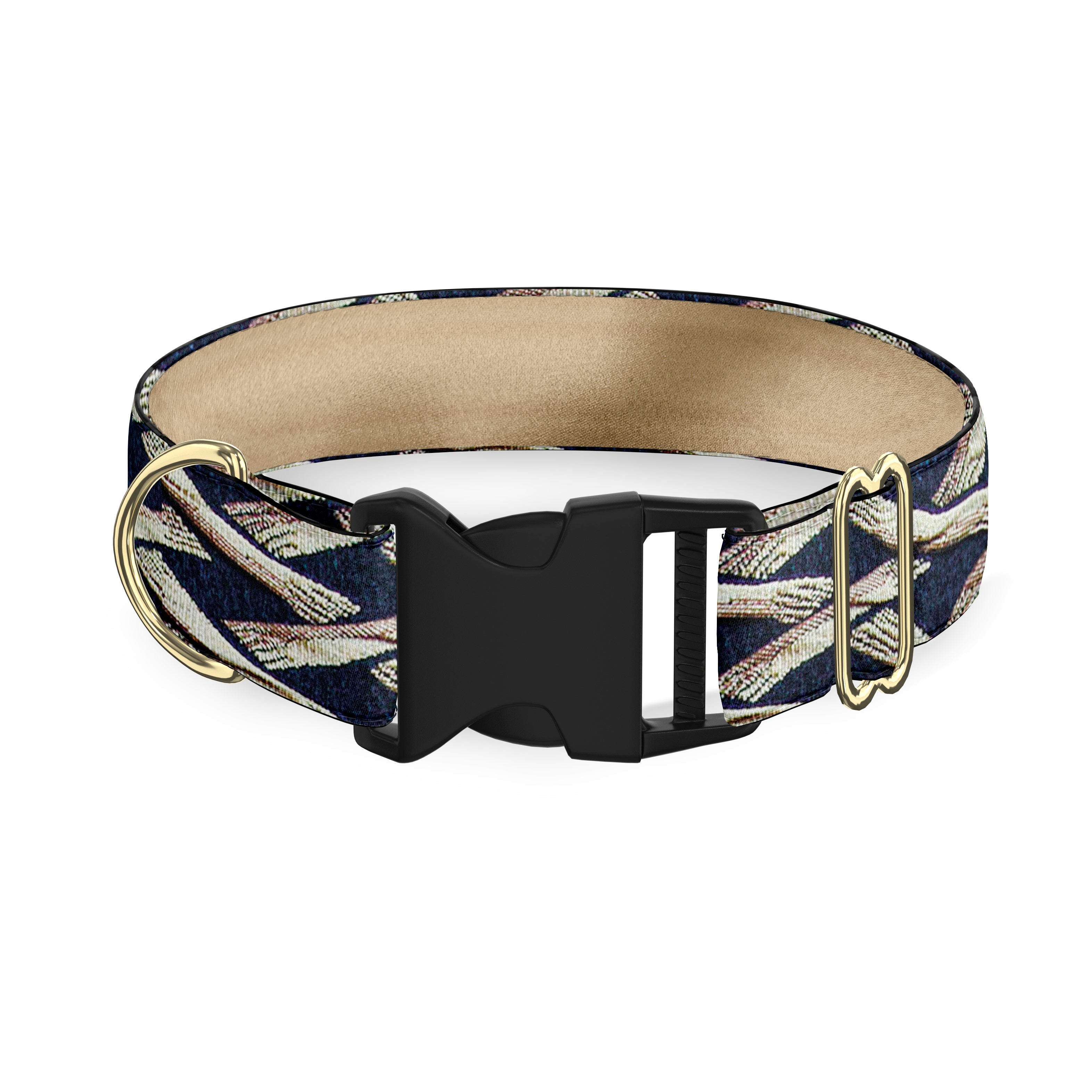 The Weave Camel Collar 1.5" Dog Collar