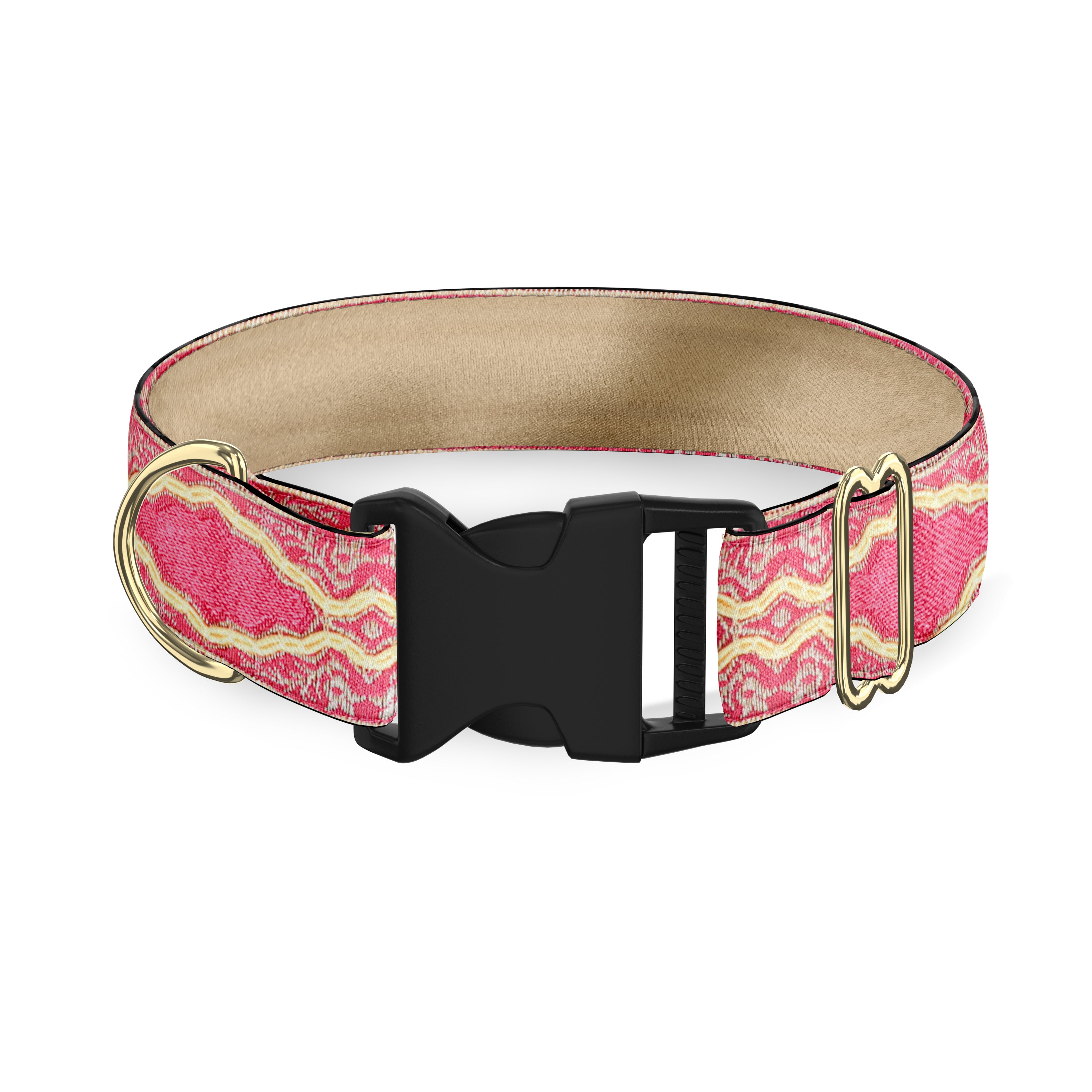 Versailles Fuschia Dog Collar