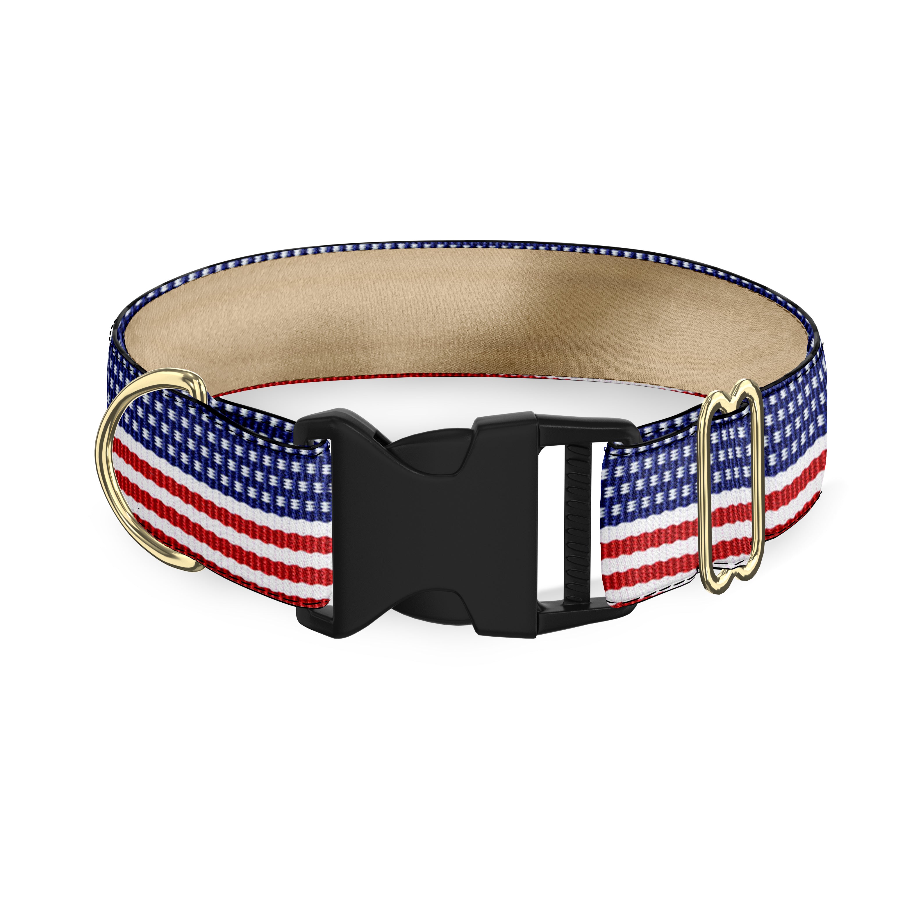 American Flag Dog Collar