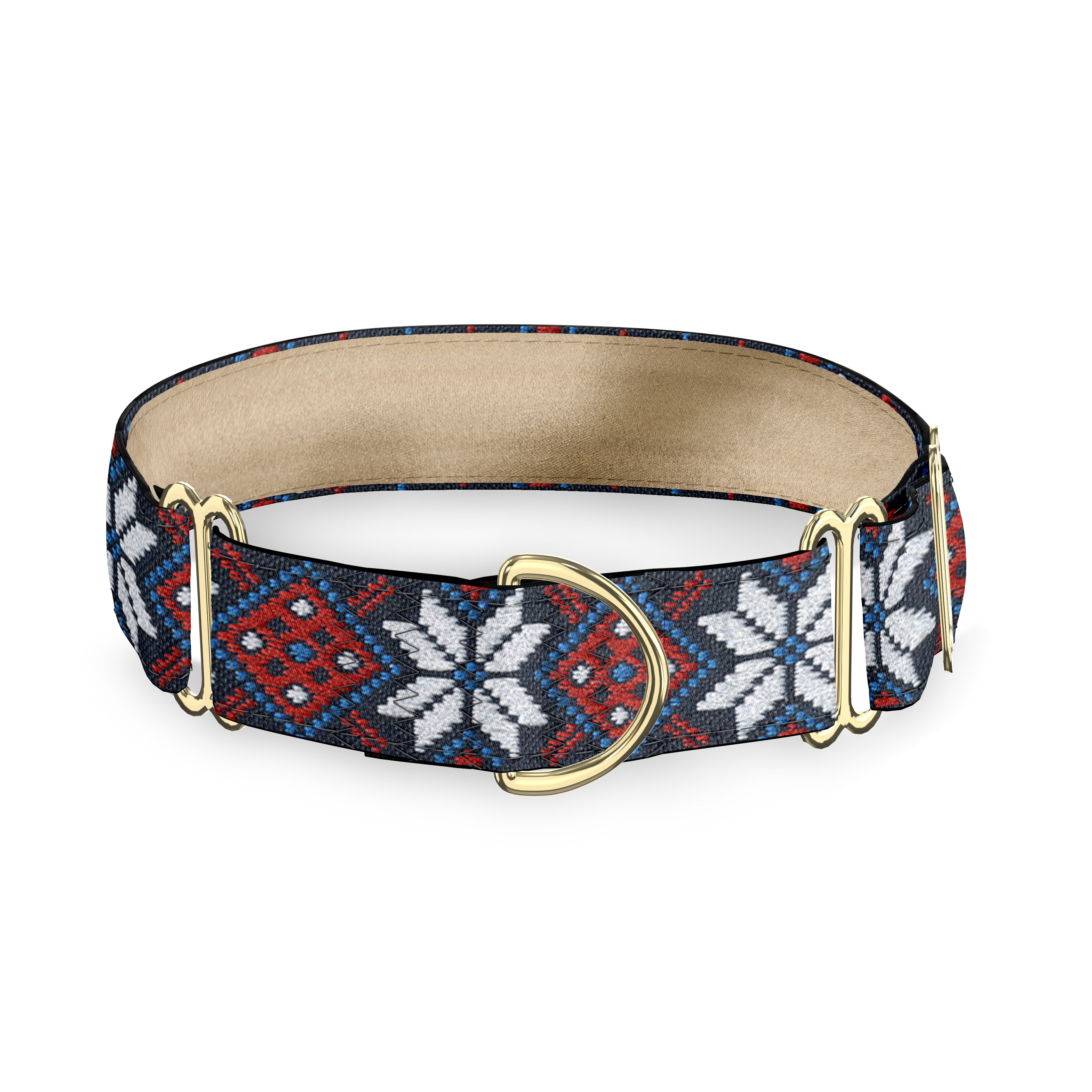 Arctic Flakes Dog Collar