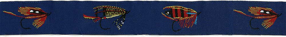 Blueflies 1" Dog Collar