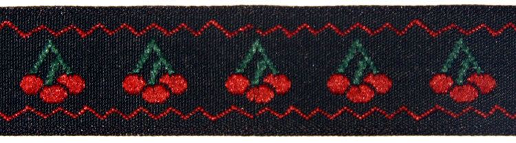 Cherry Bomb Dog Collar