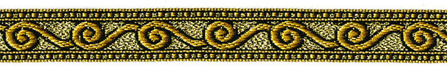 Dali Gold 3/4" Dog Collar
