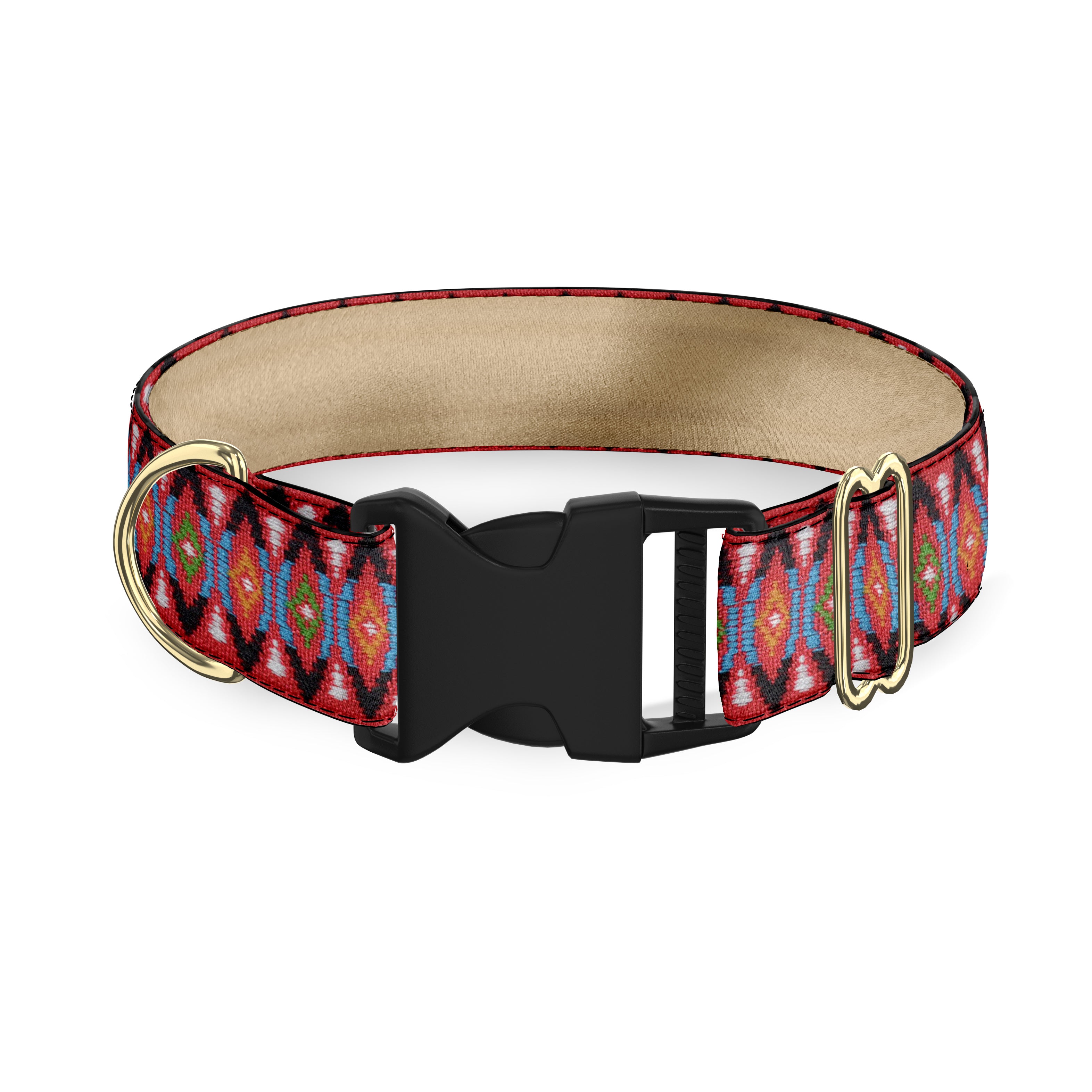 Echo 1" Scarlet Dog Collar