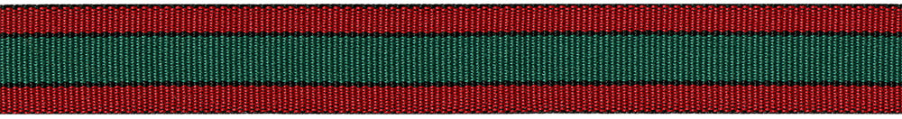 Holiday Stripes 5/8" Dog Collar