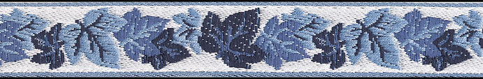 Ivy League Blue Dog Collar