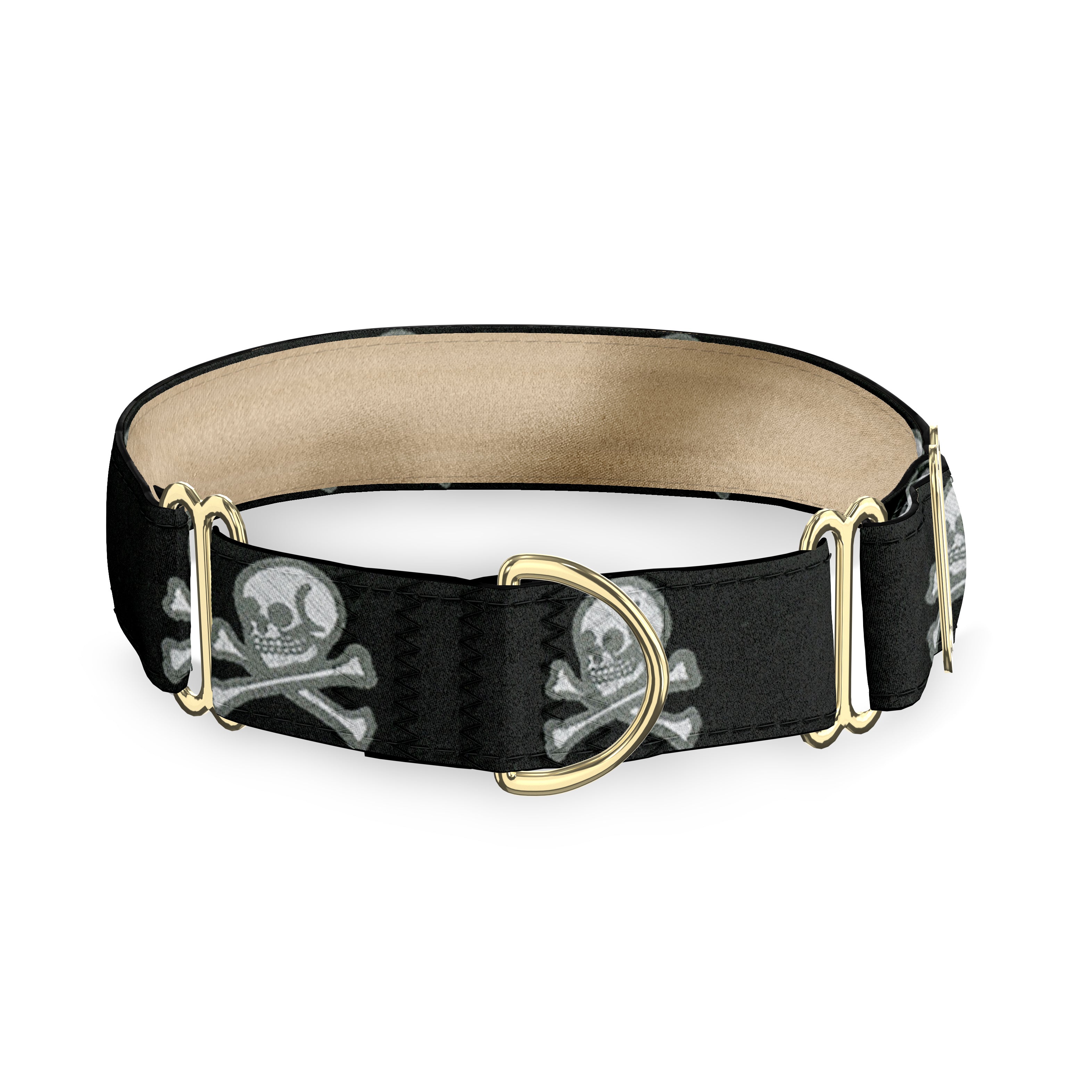 Pirate 1.5" Dog Collar