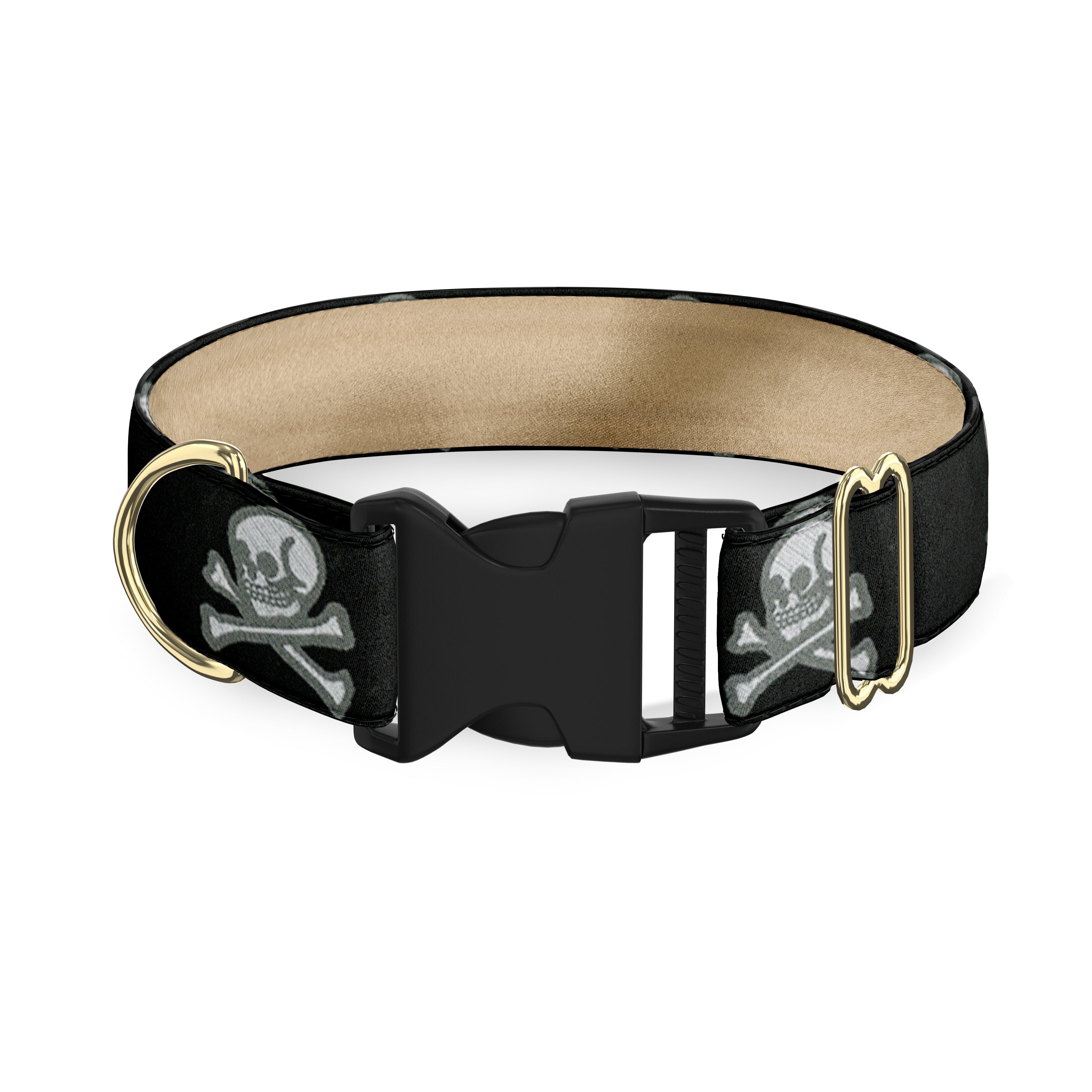 Pirate 1.5" Dog Collar