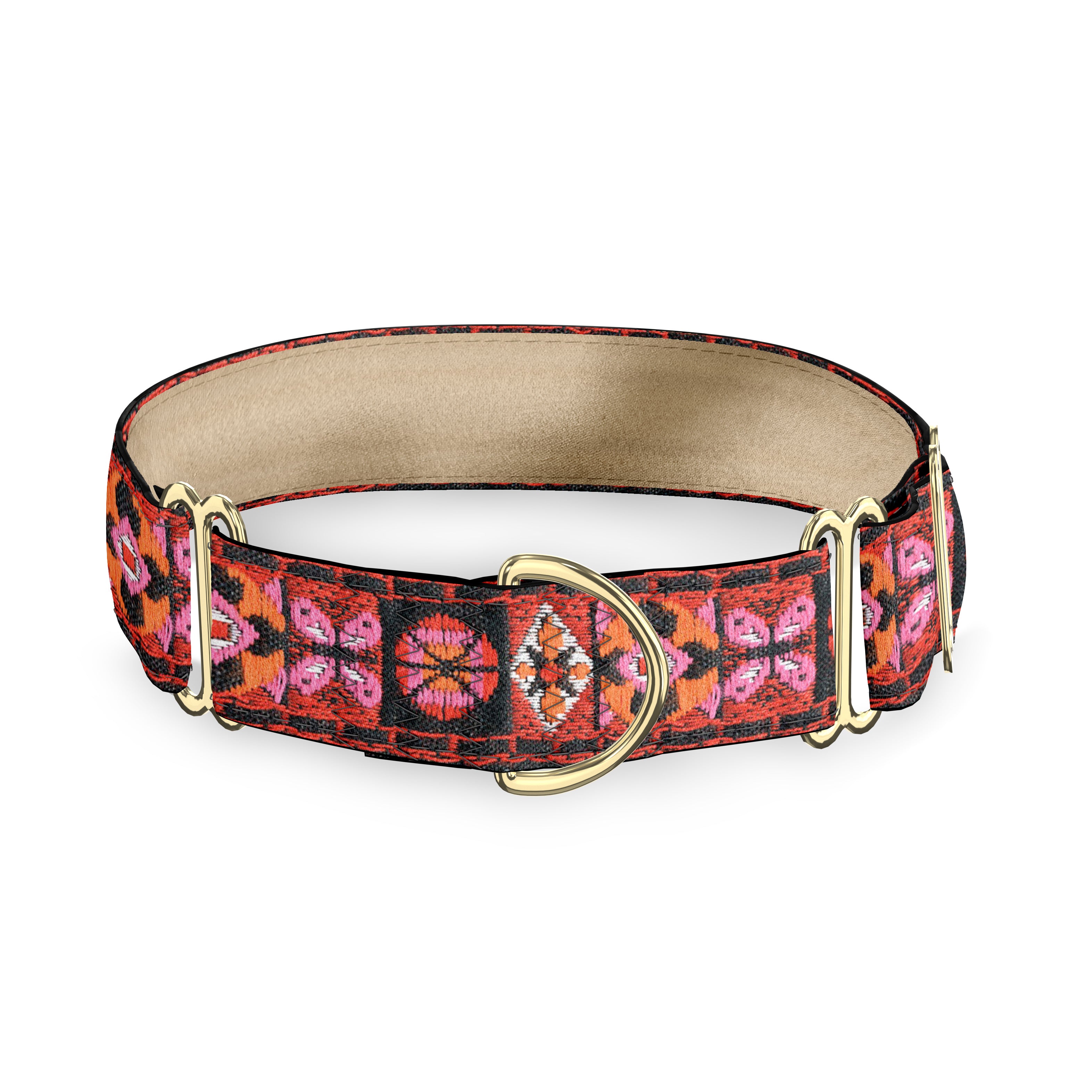 Riverdance Red Dog Collar