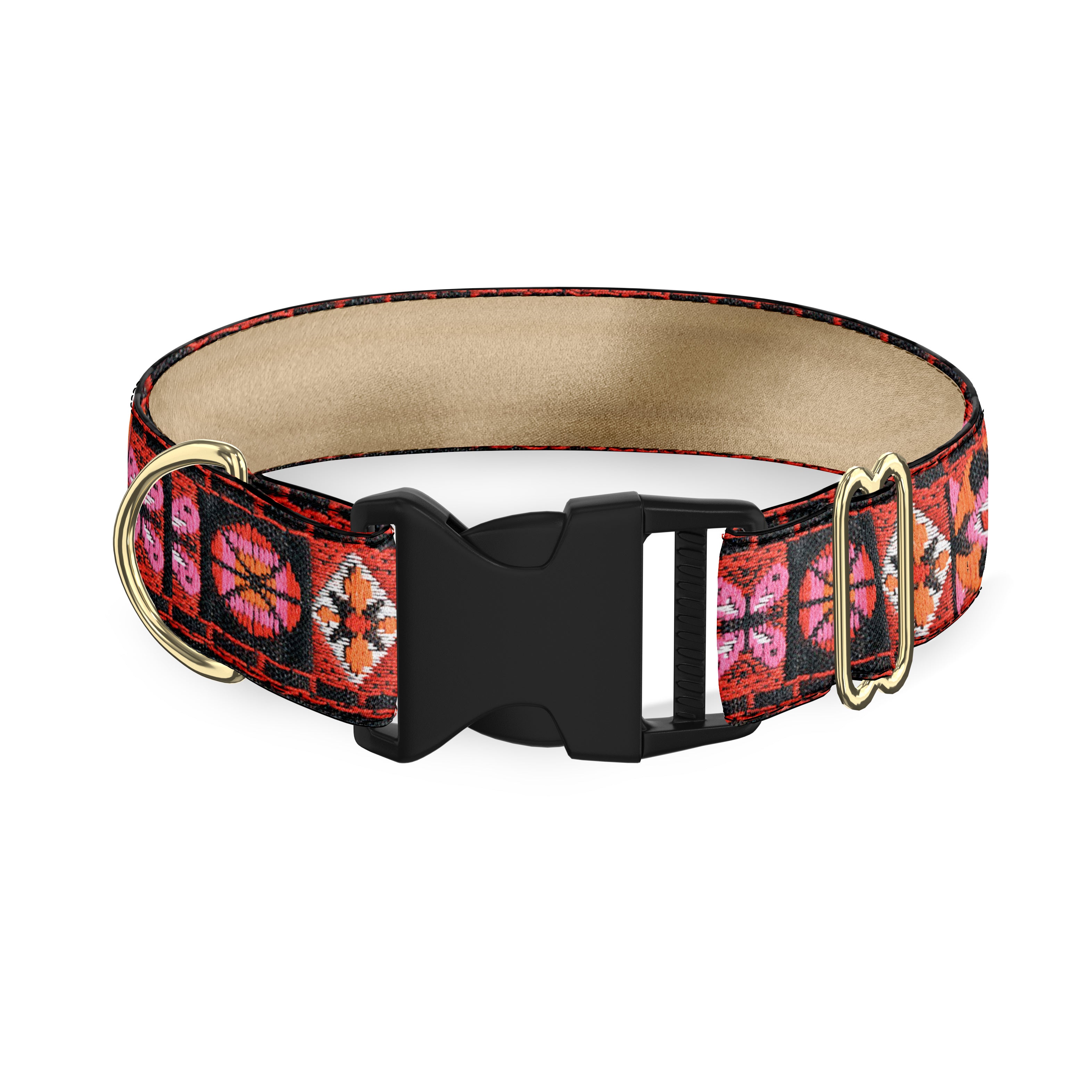 Riverdance Red Dog Collar