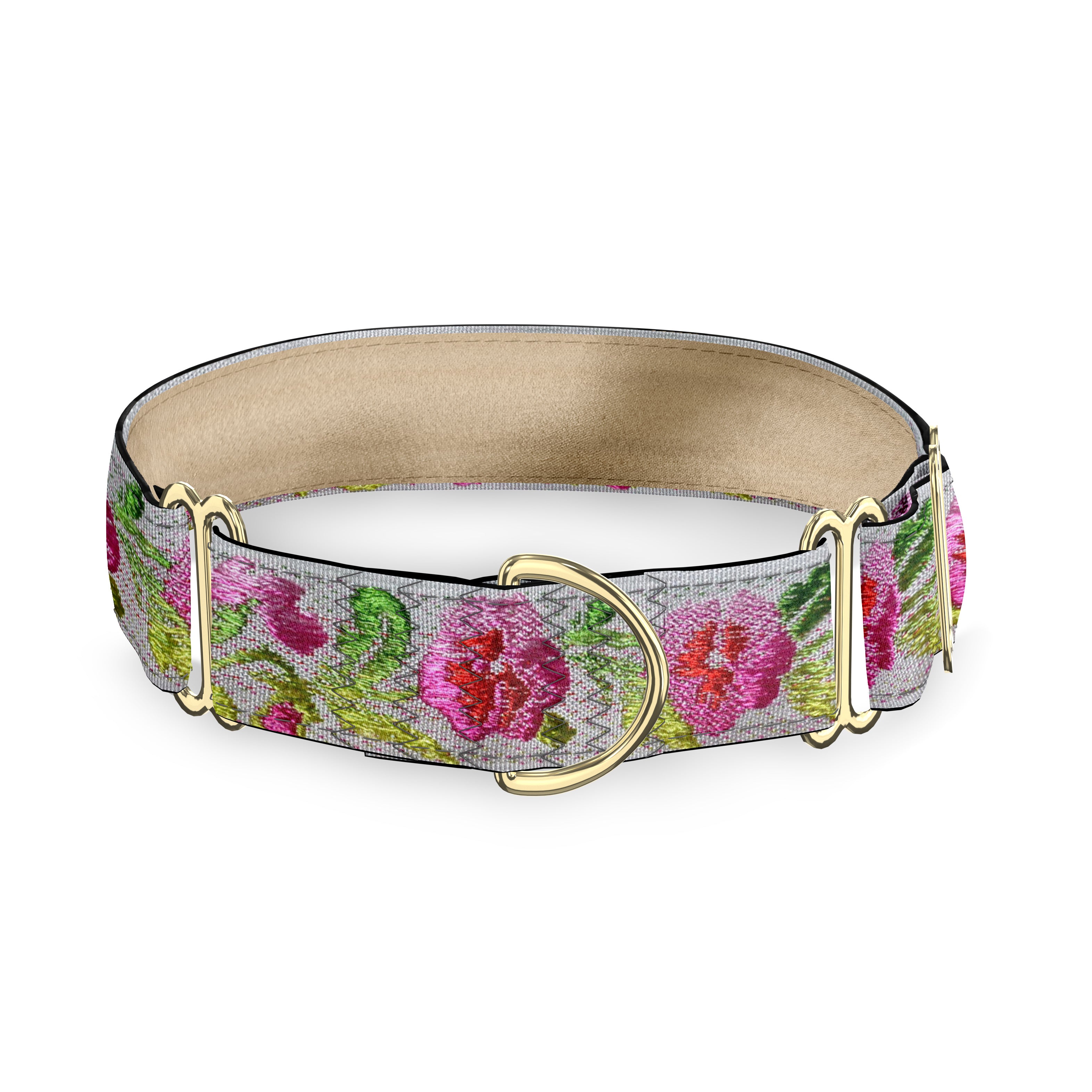 Viola Pink Dog Collar