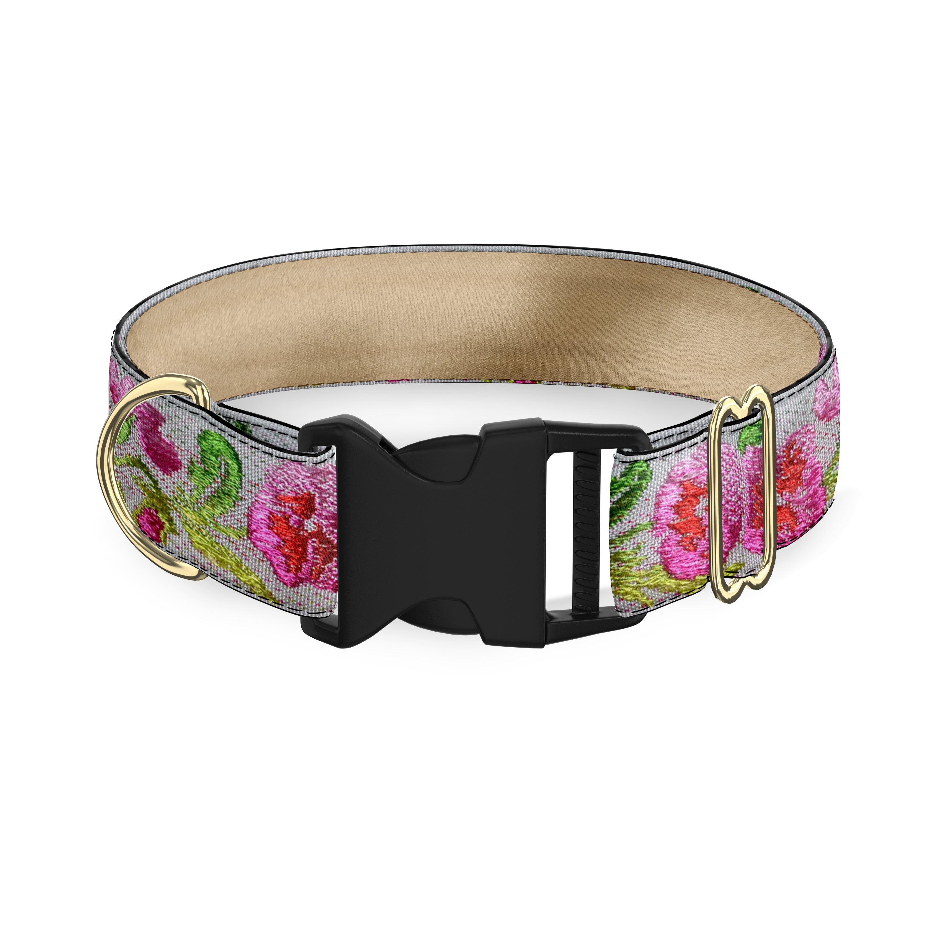 Viola Pink Dog Collar