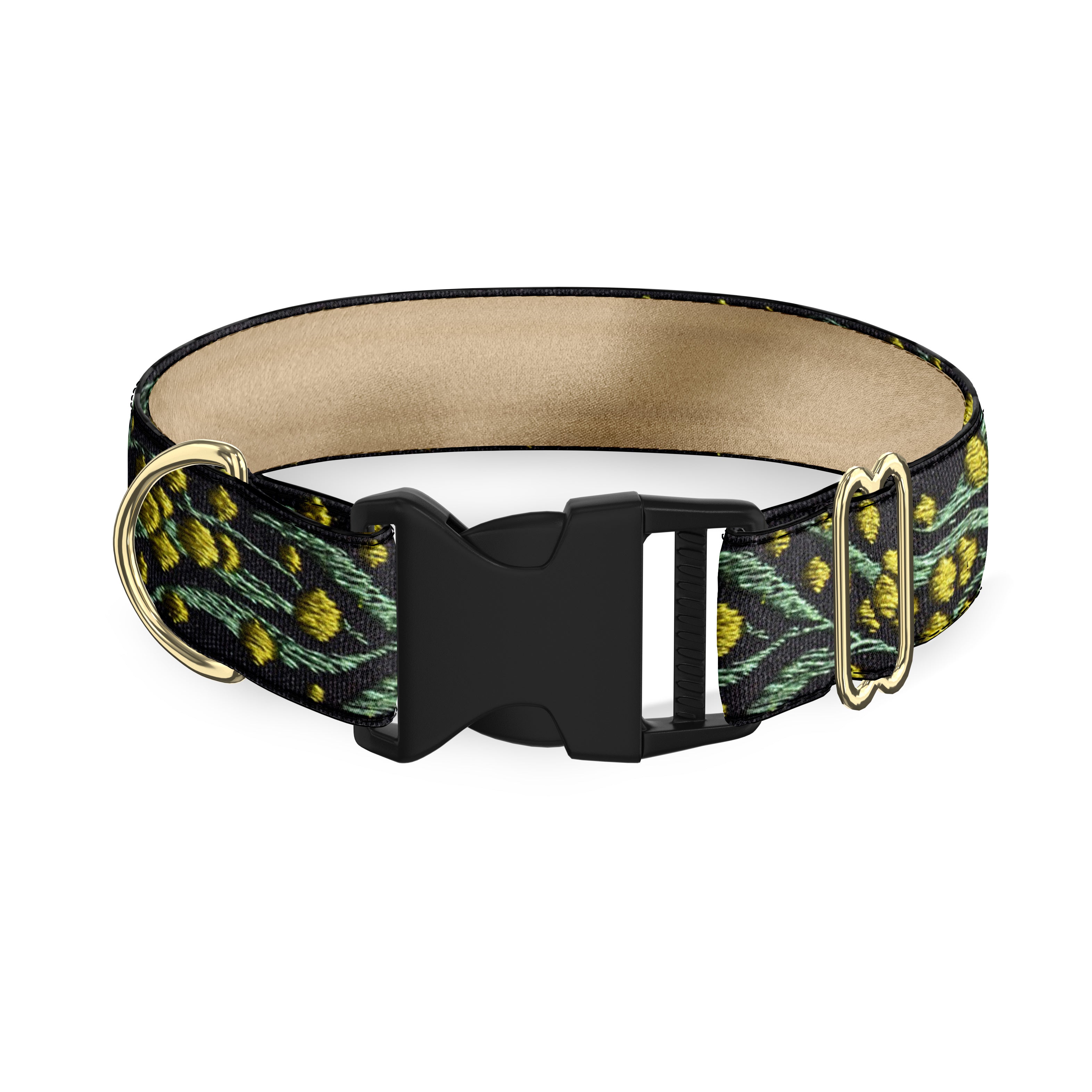 Wildflowers Dog Collar