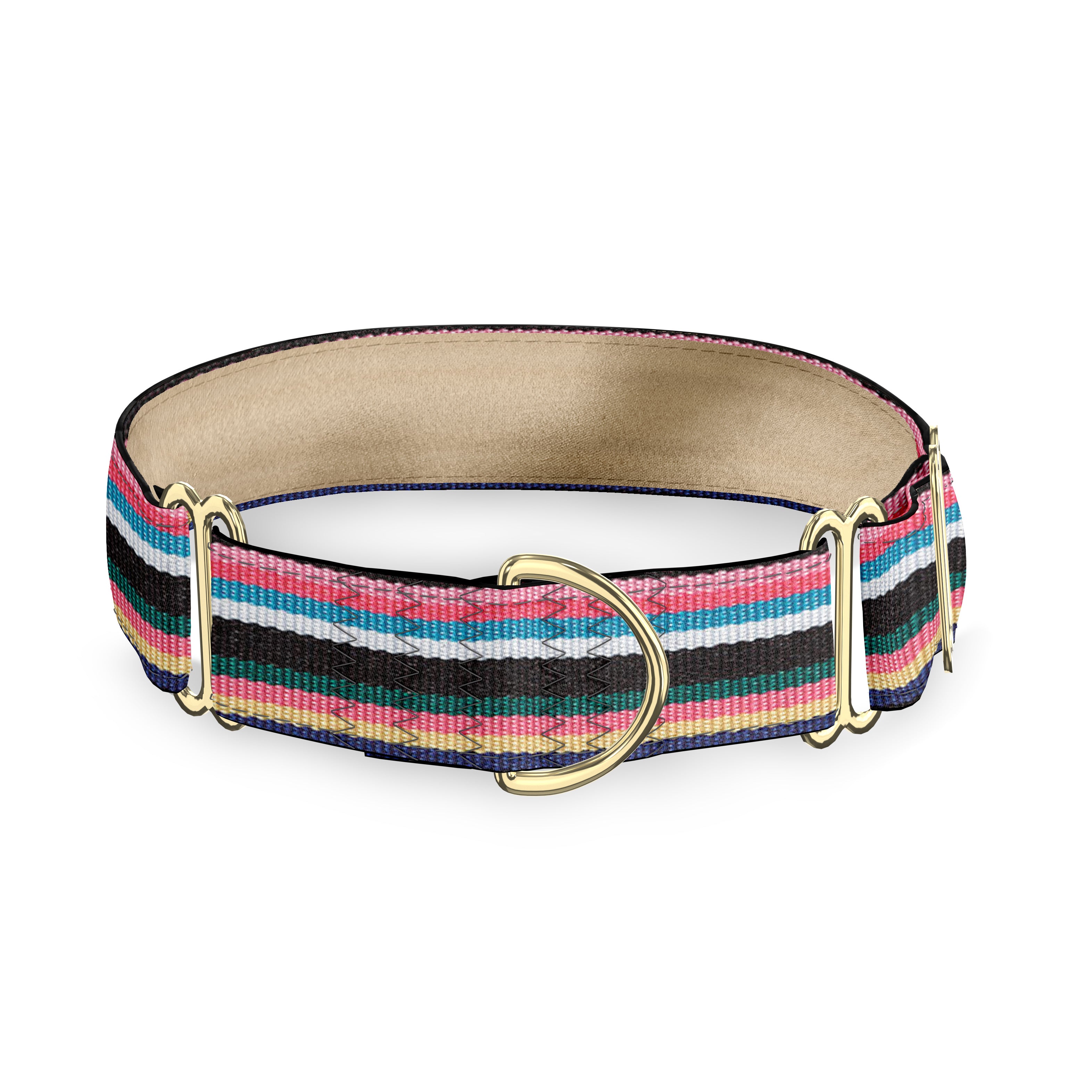 Yipes Stripes Licorice Dog Collar