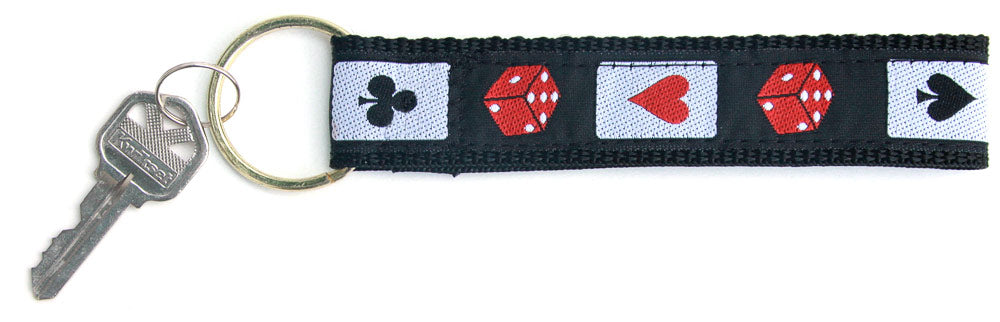 Key Fob in Matching 1" or 3/4" Fabric