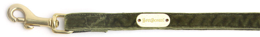 Sage Green Velvet Leash