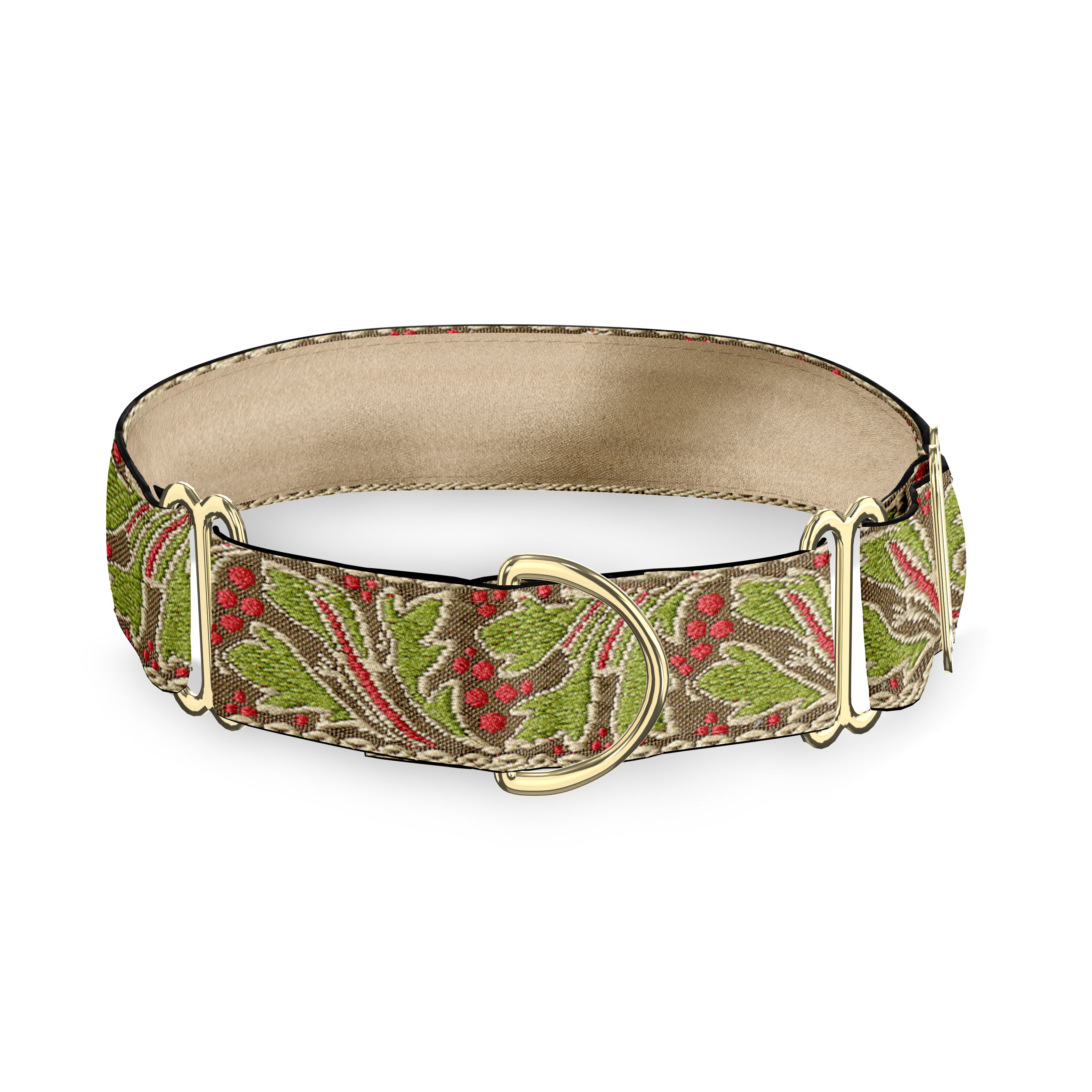 Courrier and Ives 1 Inch Dog Collar